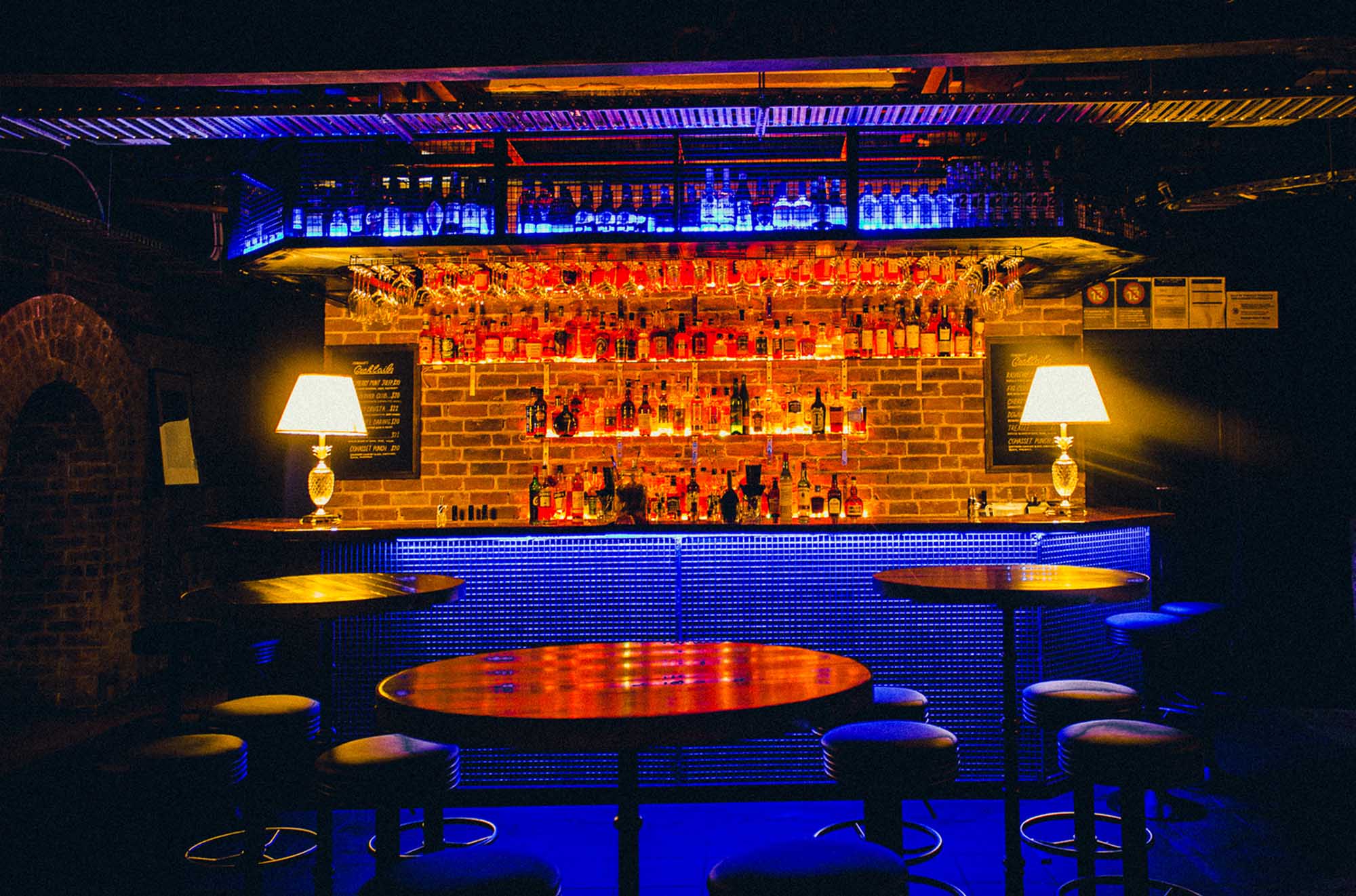 The bar at Memphis Slim's House of Blues. Photo: Talis Heggart Photography