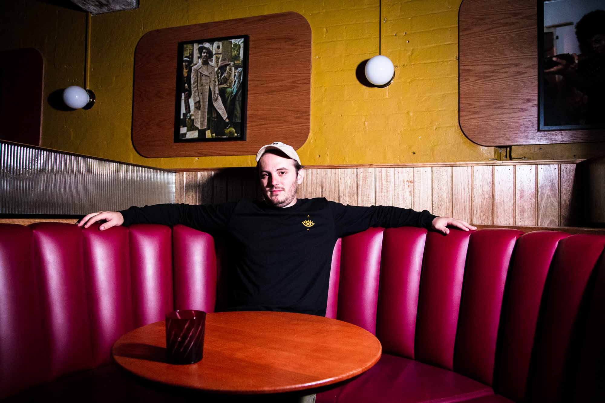 Bar manager Oliver Churcher at Double Deuce Lounge in Sydney. Photo: Boothby