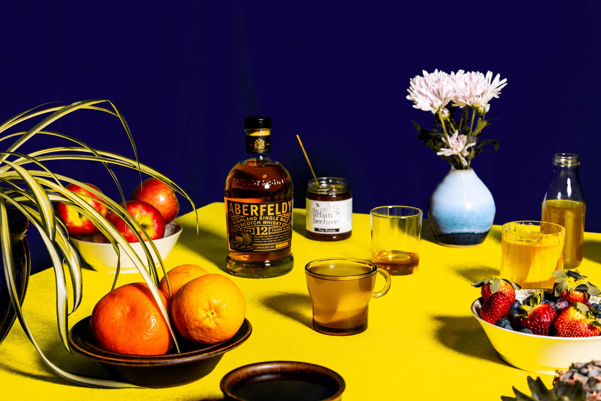 The Golden Hot Toddy is made with Aberfeldy 12. Photo: Boothby