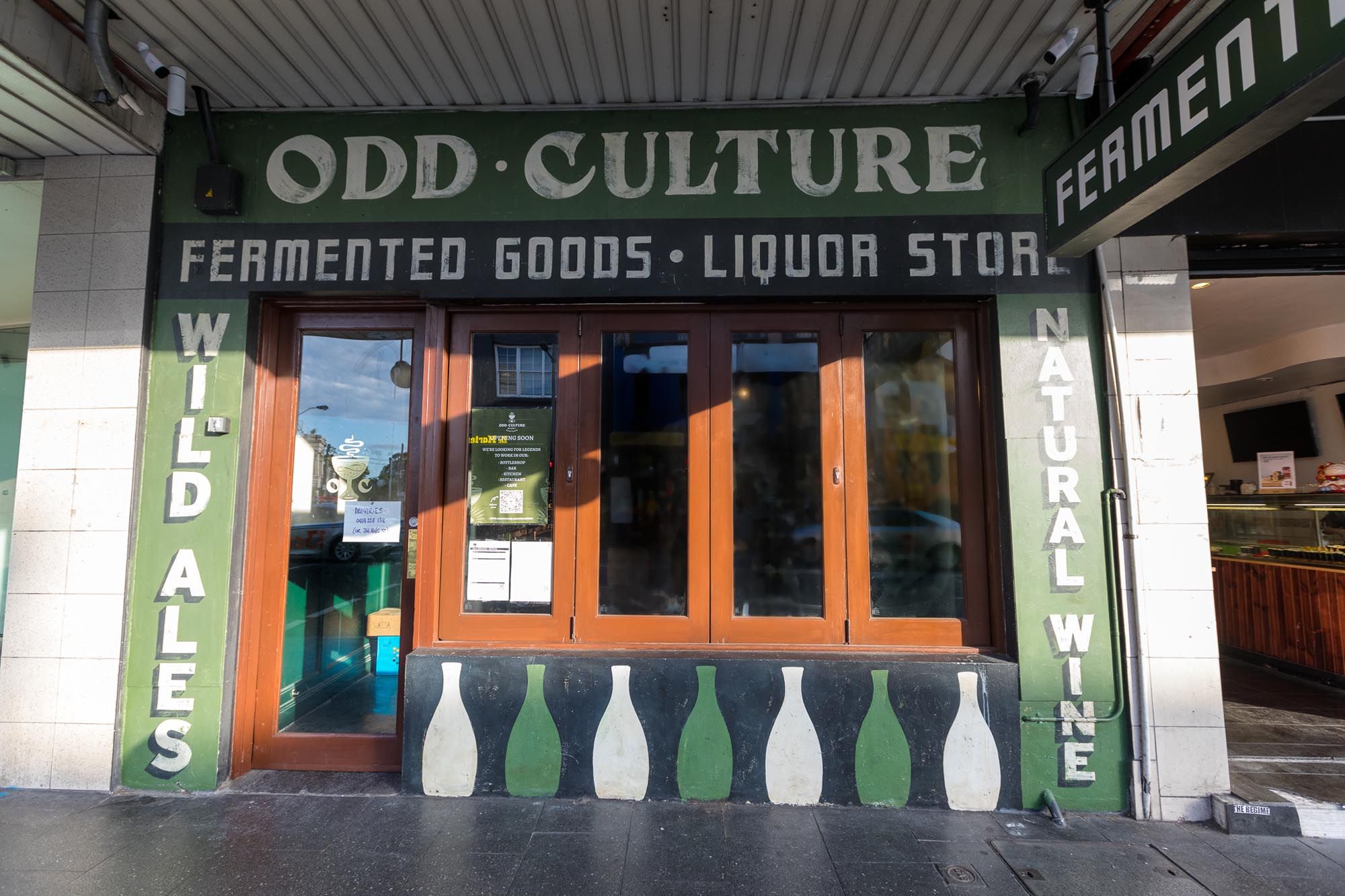 Outside Odd Culture on King Street in Newtown. Photo: Supplied