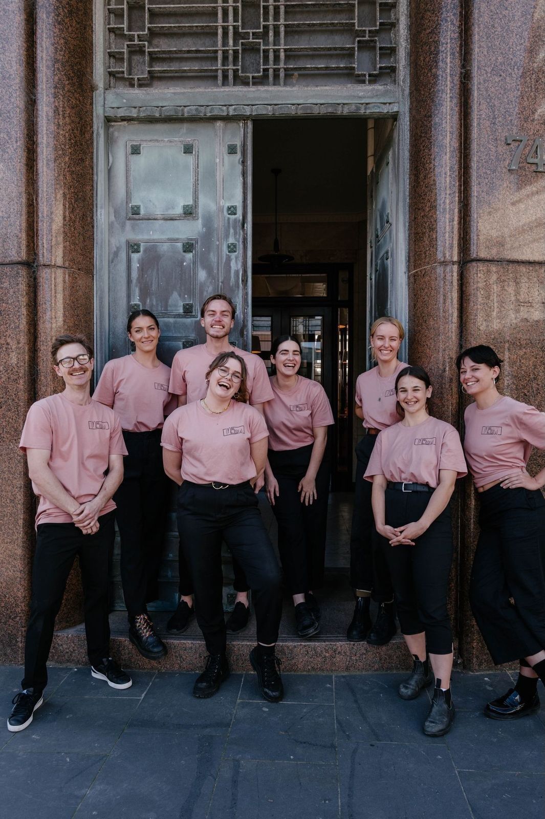 The team at Bar Mellow in Newcastle. Photo: Supplied