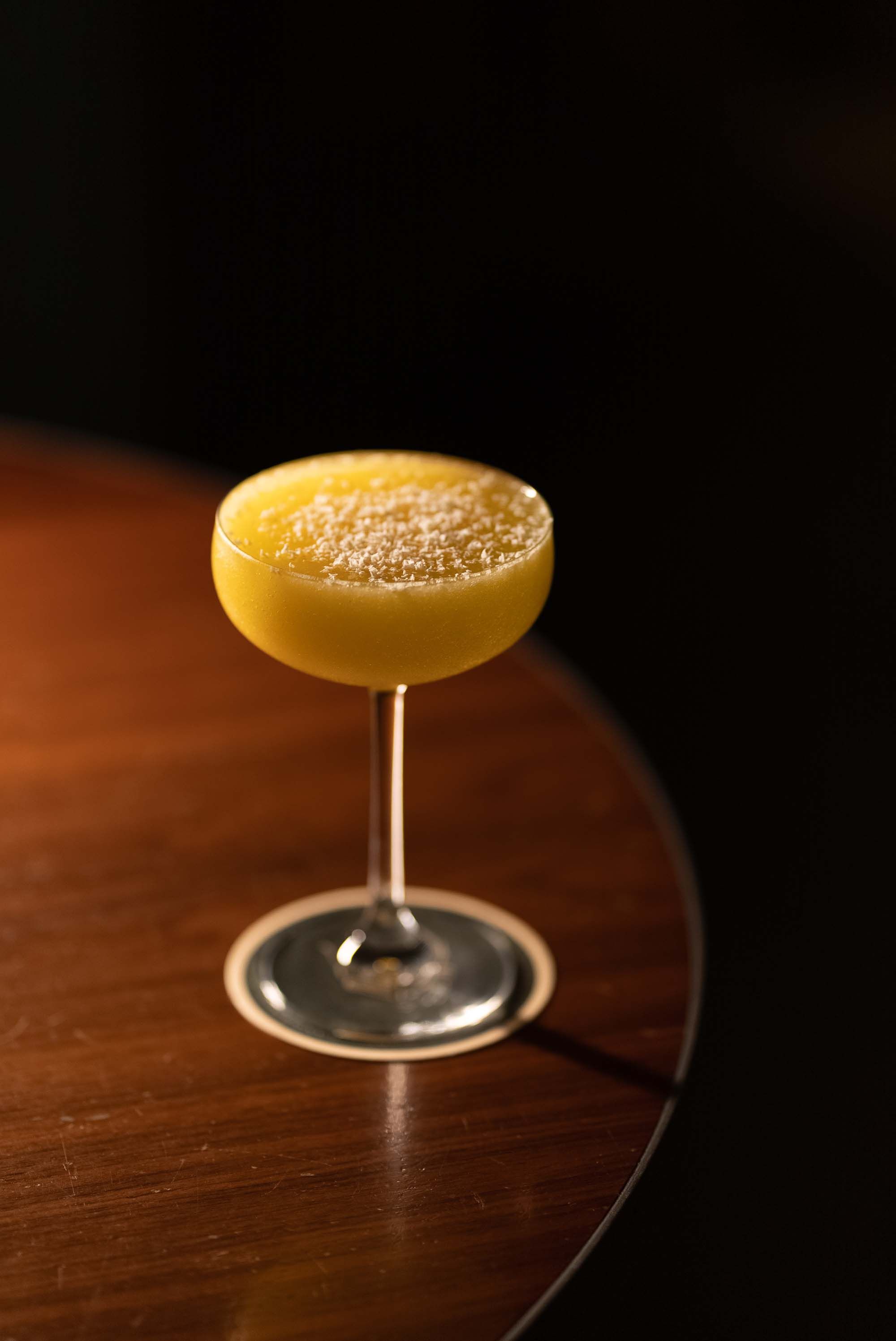 The Last Resort (Mango, Geraldton Wax, White Chocolate Plantation 3 Star White Rum) at Maybe Mae. "It's bloody delicious," says Corletto. Photo: Alfonso Lizana