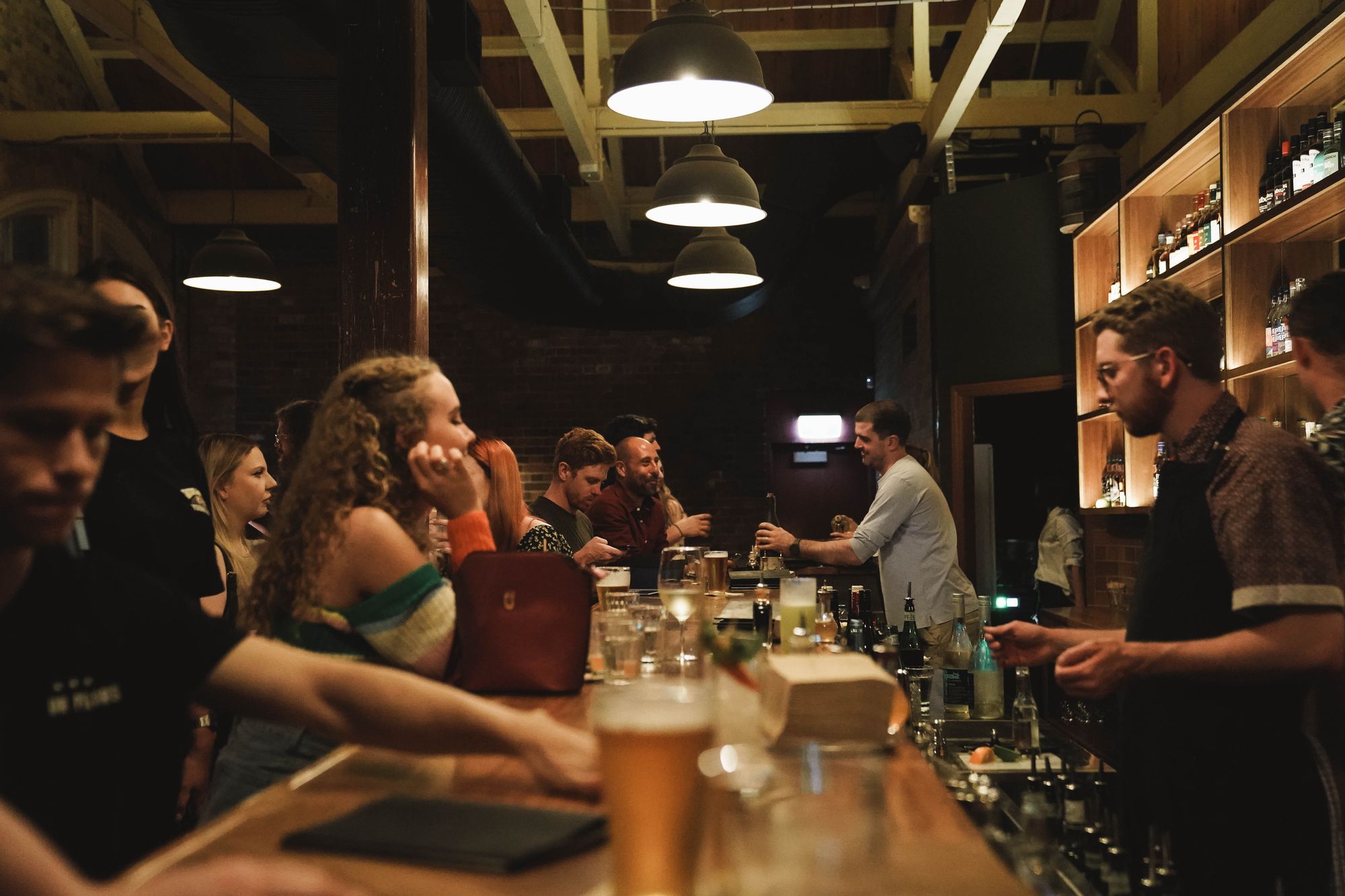 Service at Frog's Hollow Saloon. Photo: Supplied