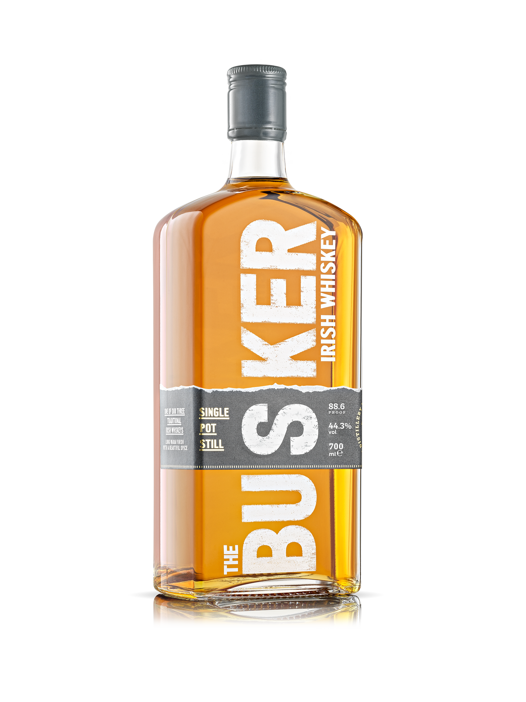 The Busker Single Pot Still is made at Royal Oak distillery. Photo: Supplied