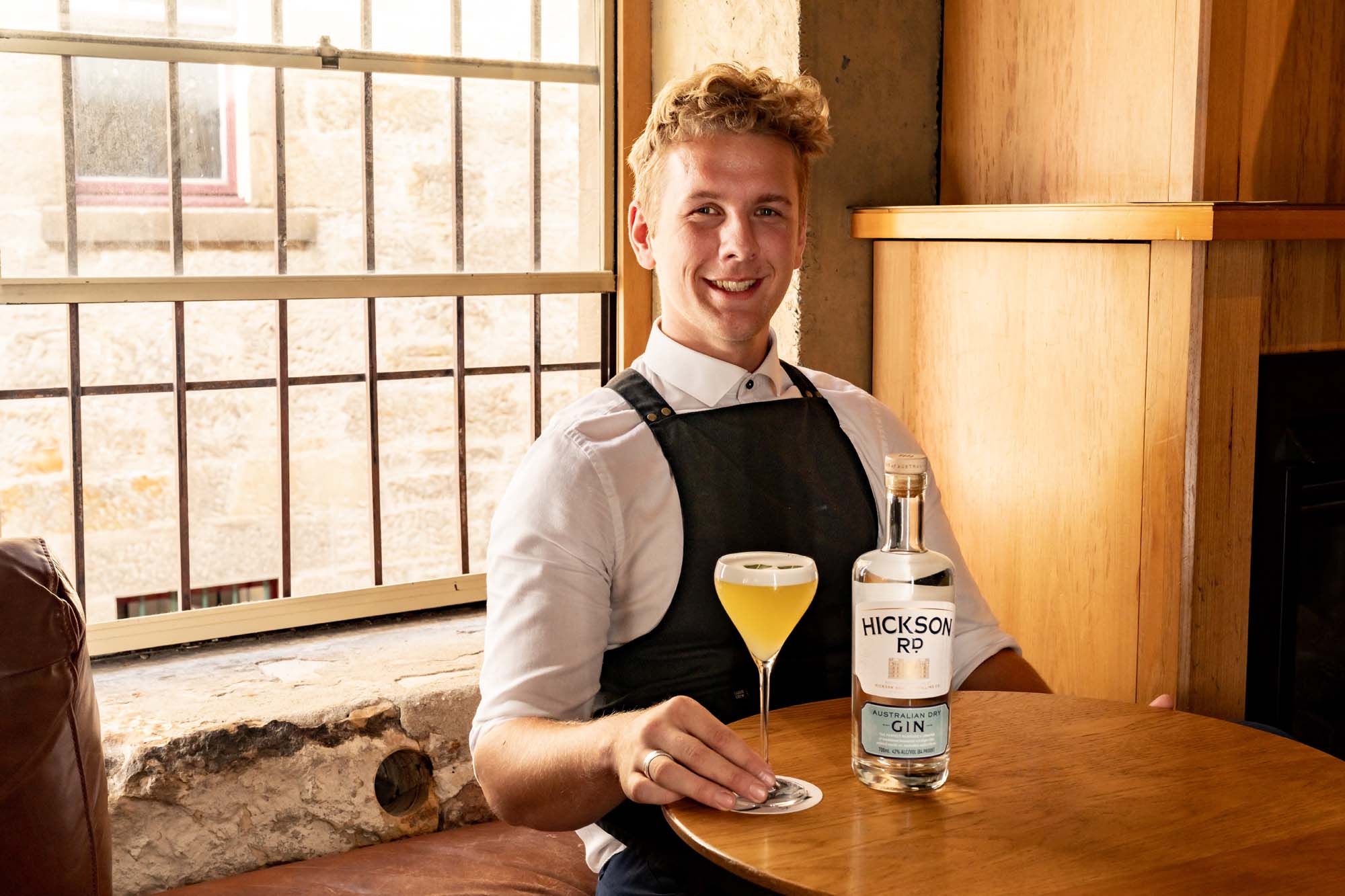 You can find Hickson Rd. Australian Dry Gin at The Den in Salamanca. Photo: Supplied