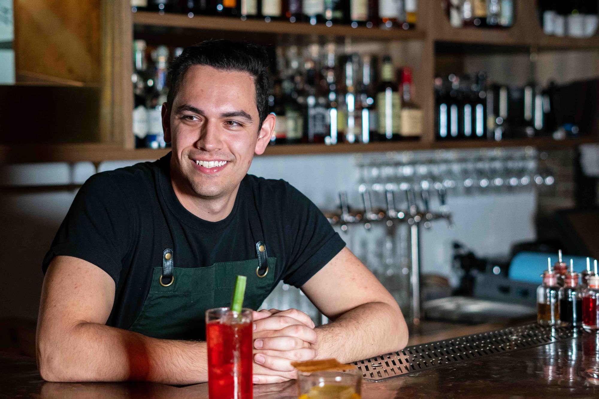 Alex Gondzioulis won the title of Bartender of the Year in 2019. Photo: Boothby