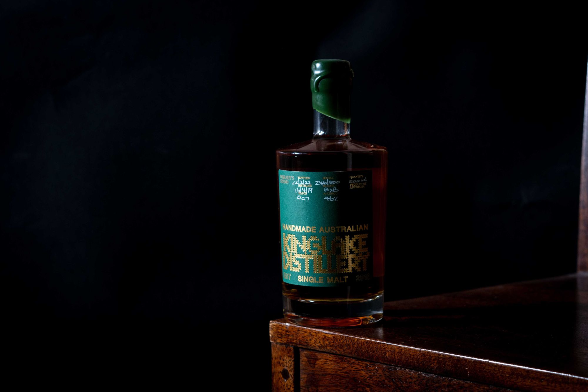Kinglake Distillery O'Grady's Stand Australian single malt whisky. Photo: Boothby