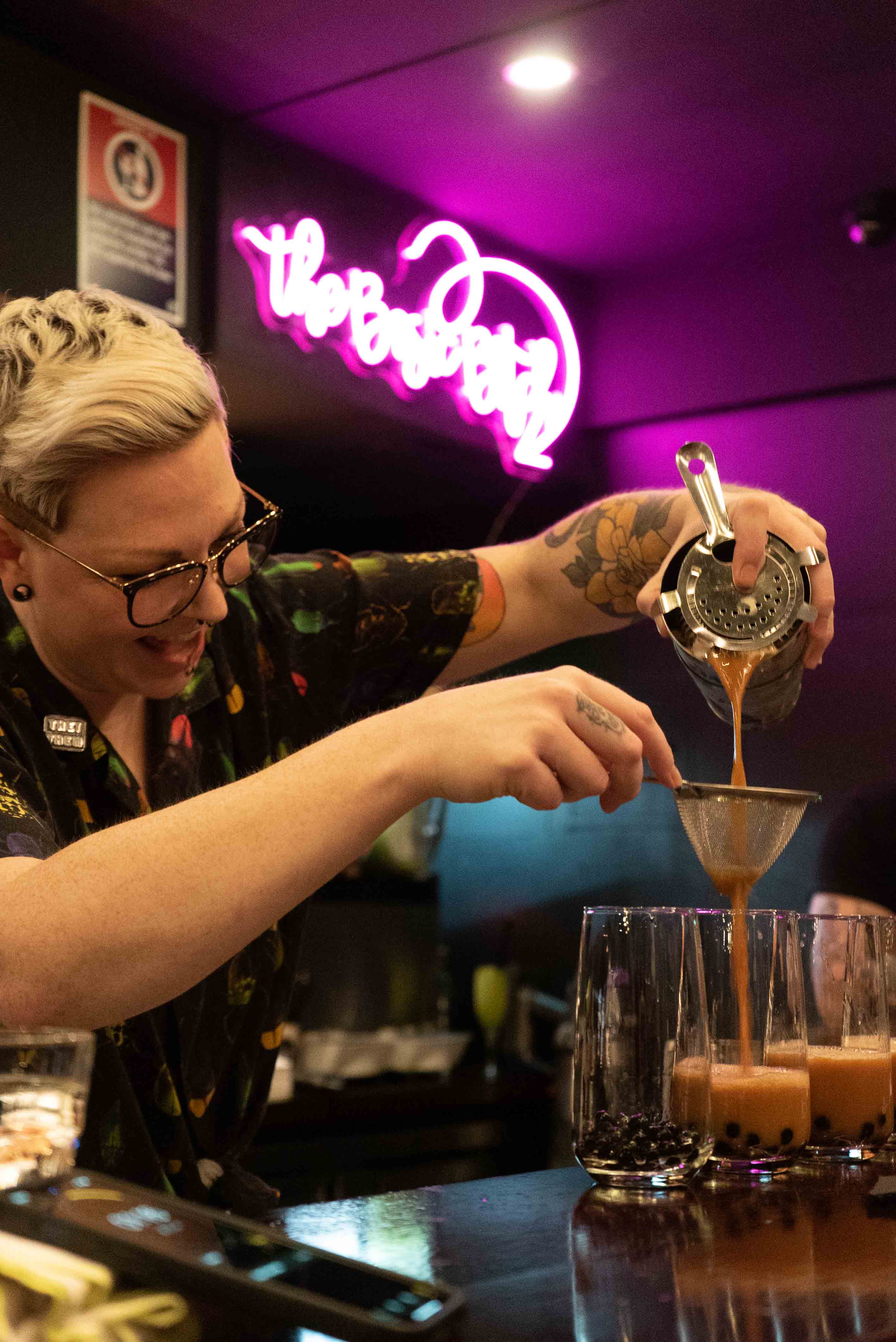 Runner-up on the night was Blaze Ramona from Arcadia Liquors. Photo: Lauren Barbato