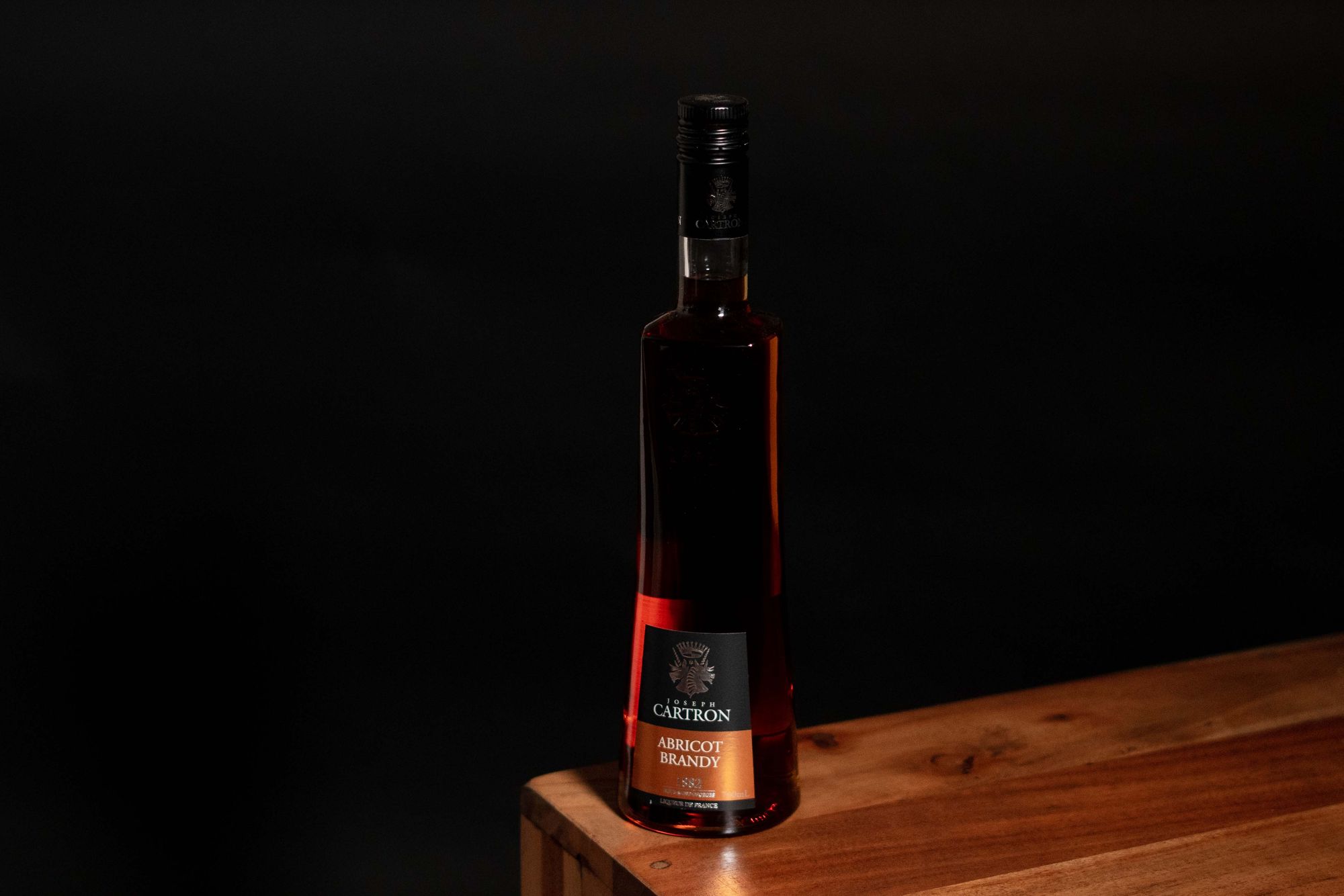 Joseph Cartron Apricot Brandy. Photo: Boothby