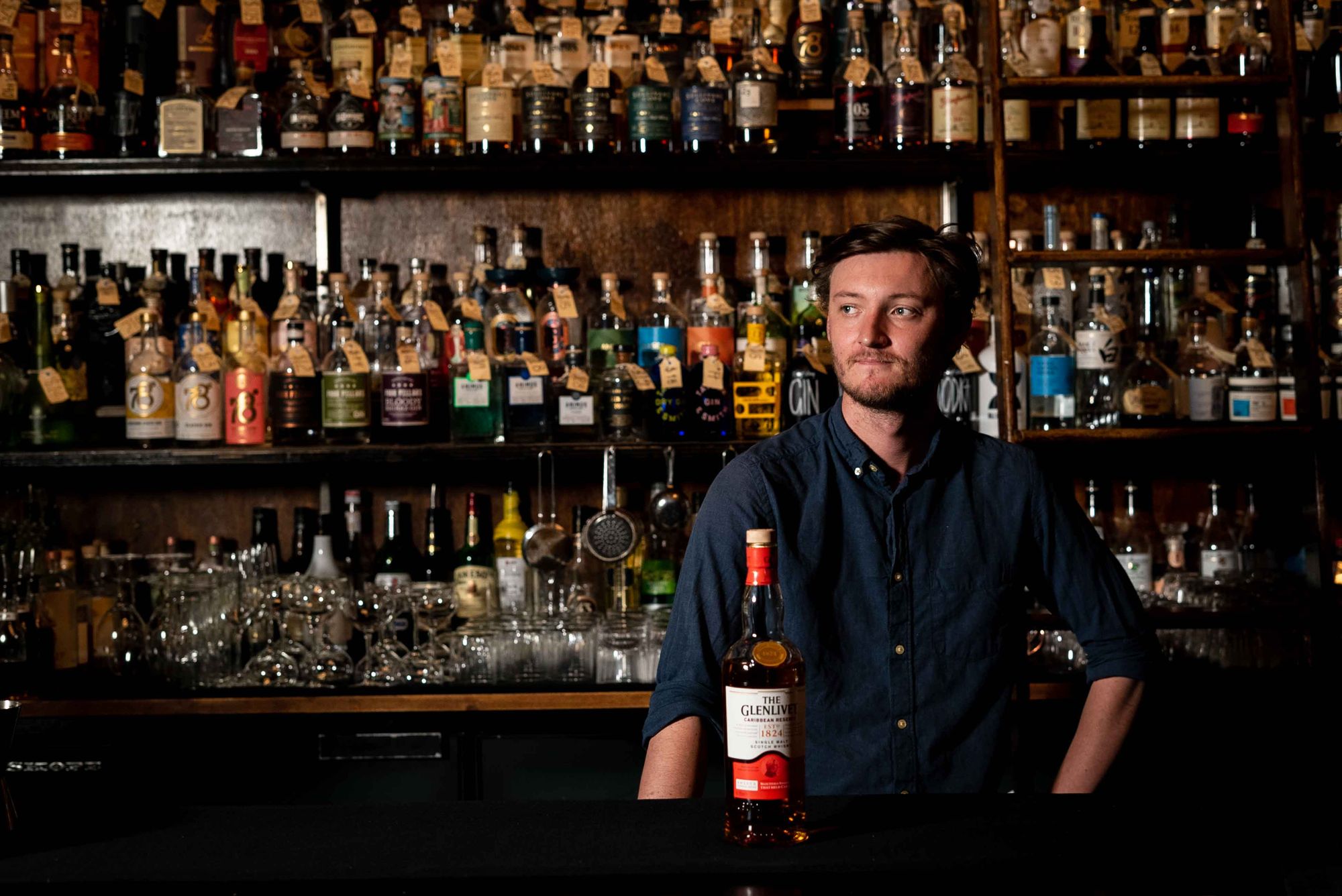 Savile Row bar manager Nick Sebar. Photo: Boothby