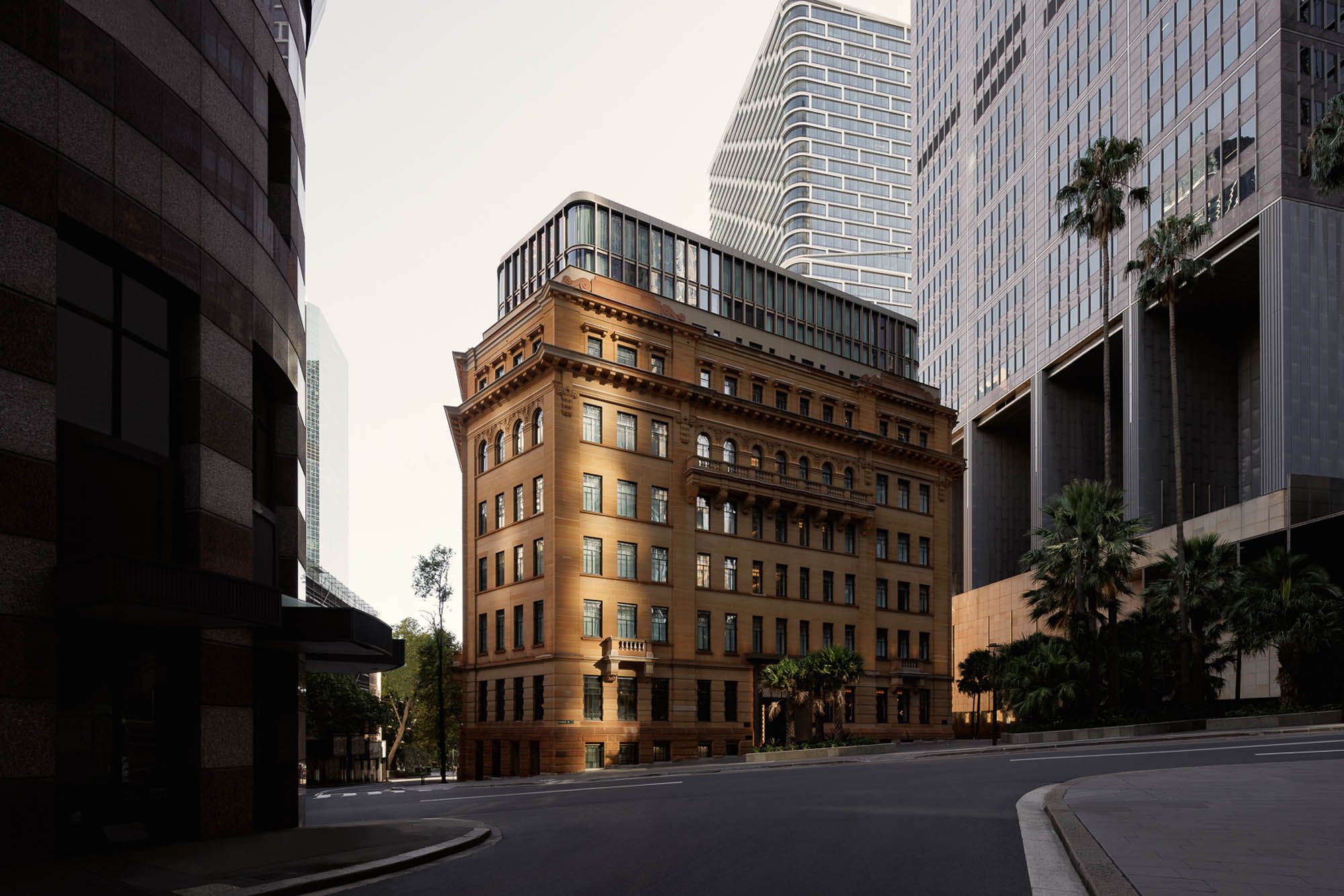 Capella Sydney occupies the heritage-listed Department of Education & Agriculture building. Photo: Timothy Kaye/Supplied