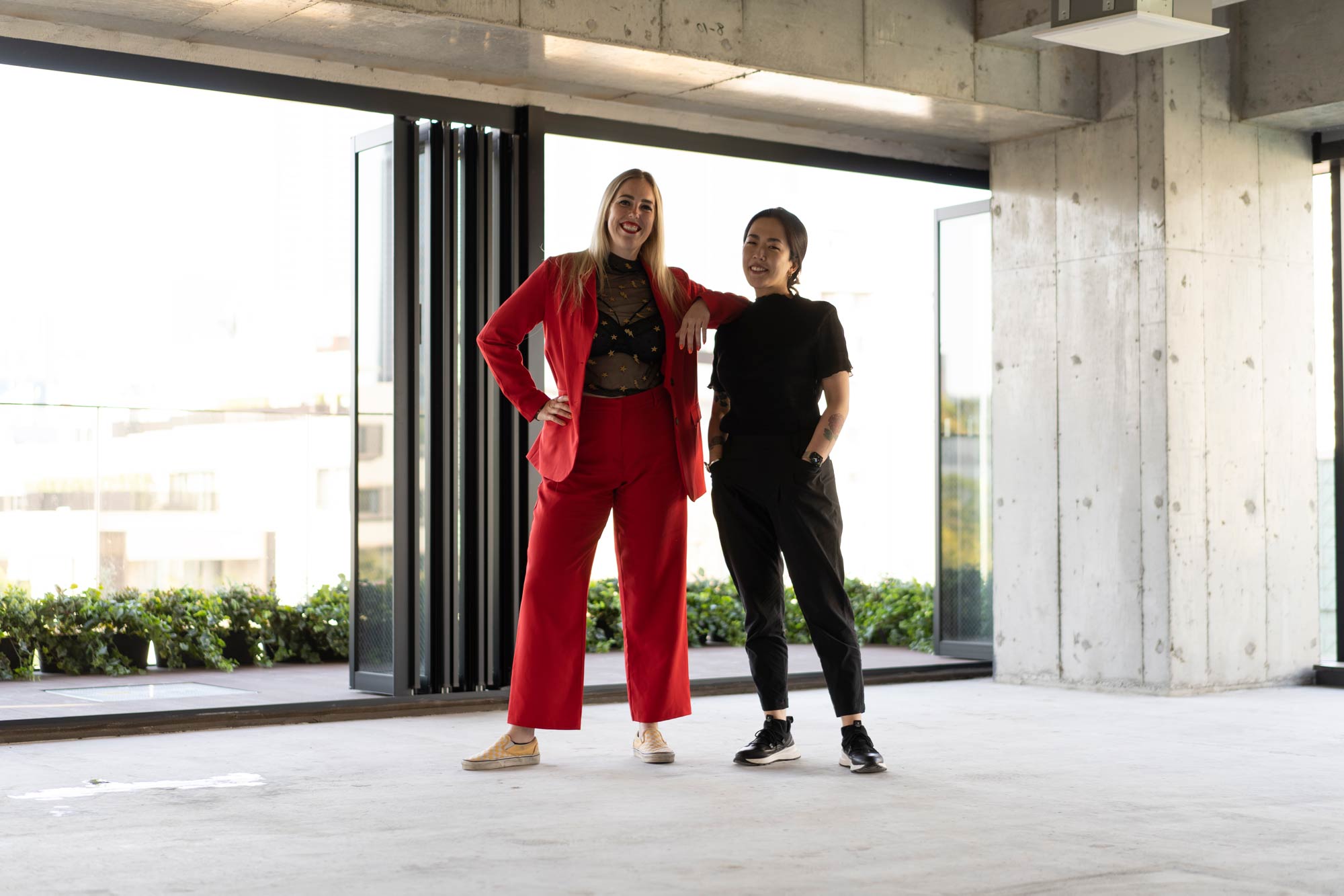 Holly Graham, and Tokyo Confidential head bartender Wakana Murata. Photo: Supplied