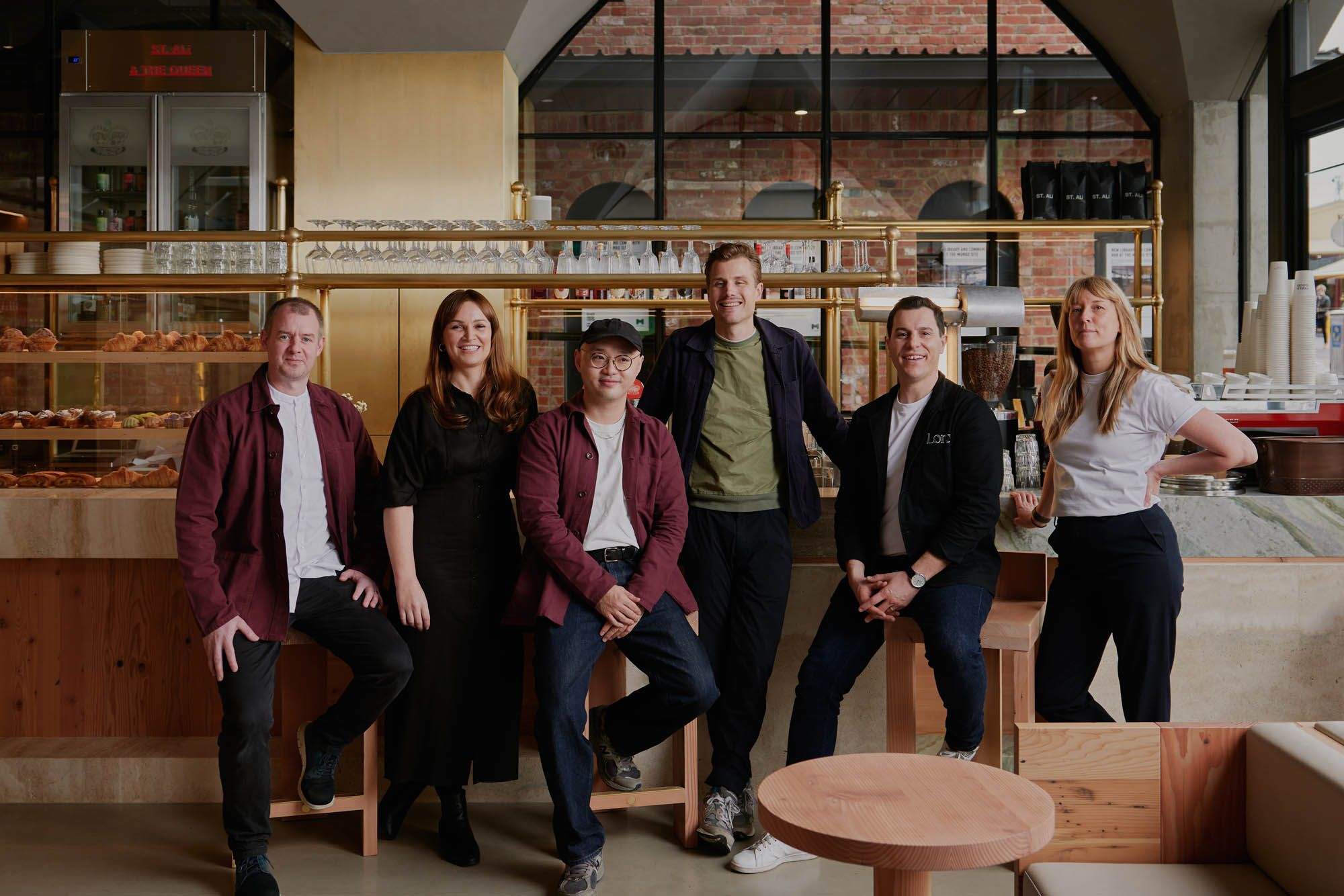 The team at St Ali & The Queen. Photo: Kristoffer Paulsen/Supplied
