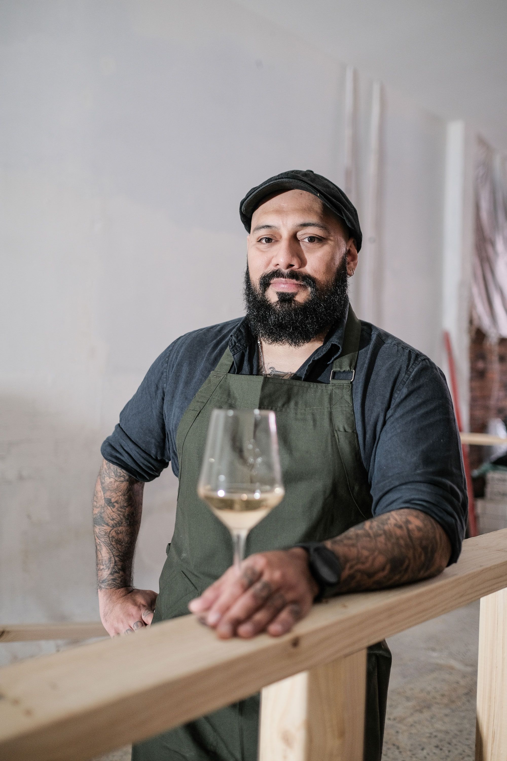 Alejandro Archibald at the soon to be Maggie's Snacks & Liquor. Photo: Supplied