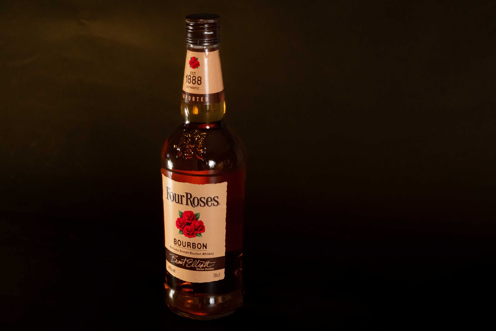Four Roses — get it through Vanguard Luxury Brands. Photo: Boothby