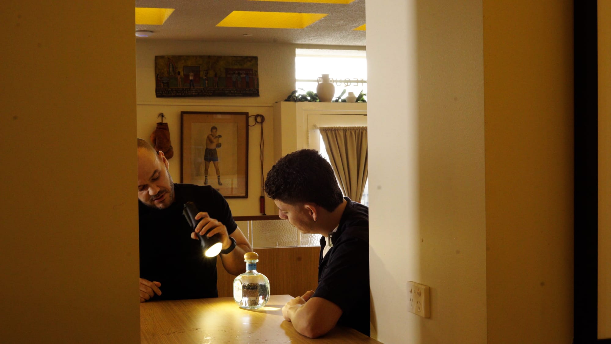 Christopher Pearce and Eduardo Conde. Photo: Boothby