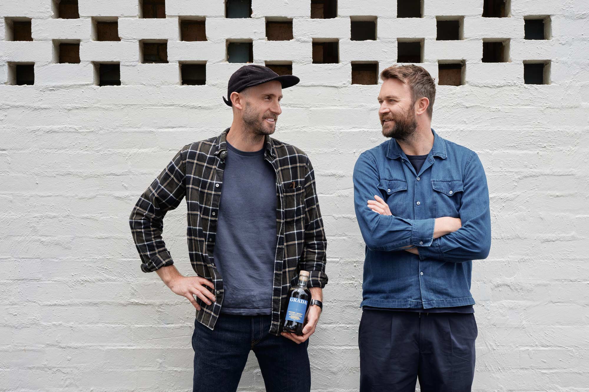 Darren Leaney and Tim Varney developed the recipe for Grada Coffee + Spirit. Photo: Supplied