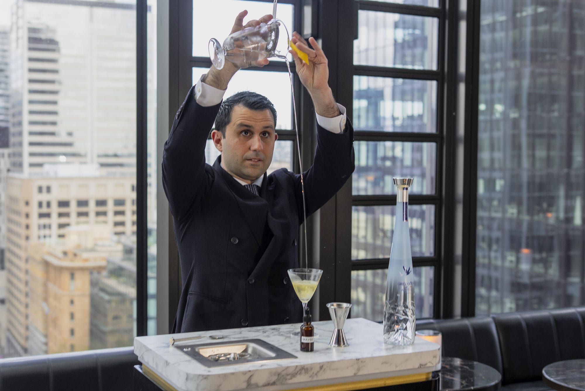 Giorgio likes to zest. Photo: Boothby