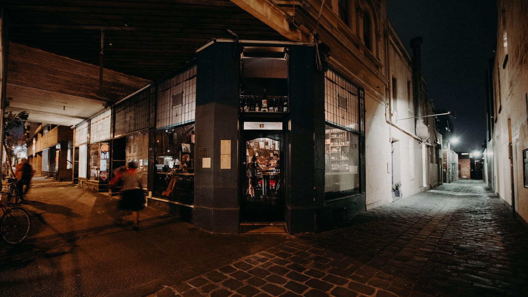 The exterior of Tamara Sake Bar. Photo: Supplied