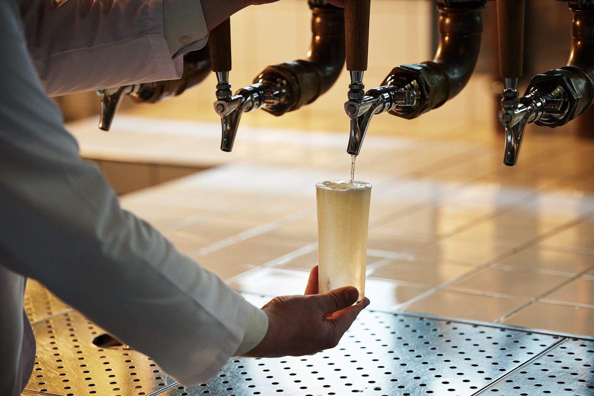 In the tap cocktail bar, everything is built for speed without sacrificing quality. Photo: Supplied