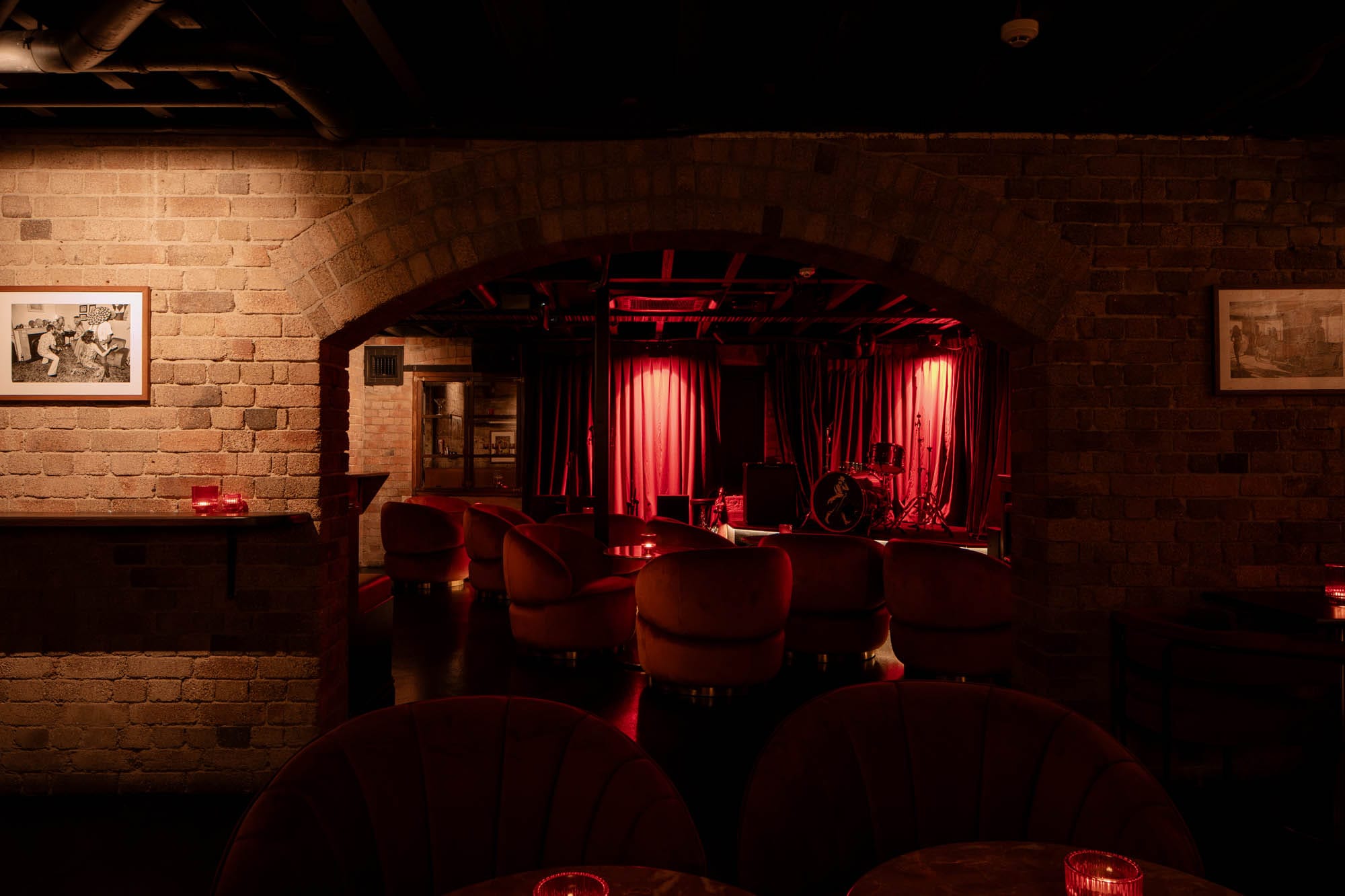 The Studio is where you'll hear live music at Death & Co in Brisbane. Photo: Supplied