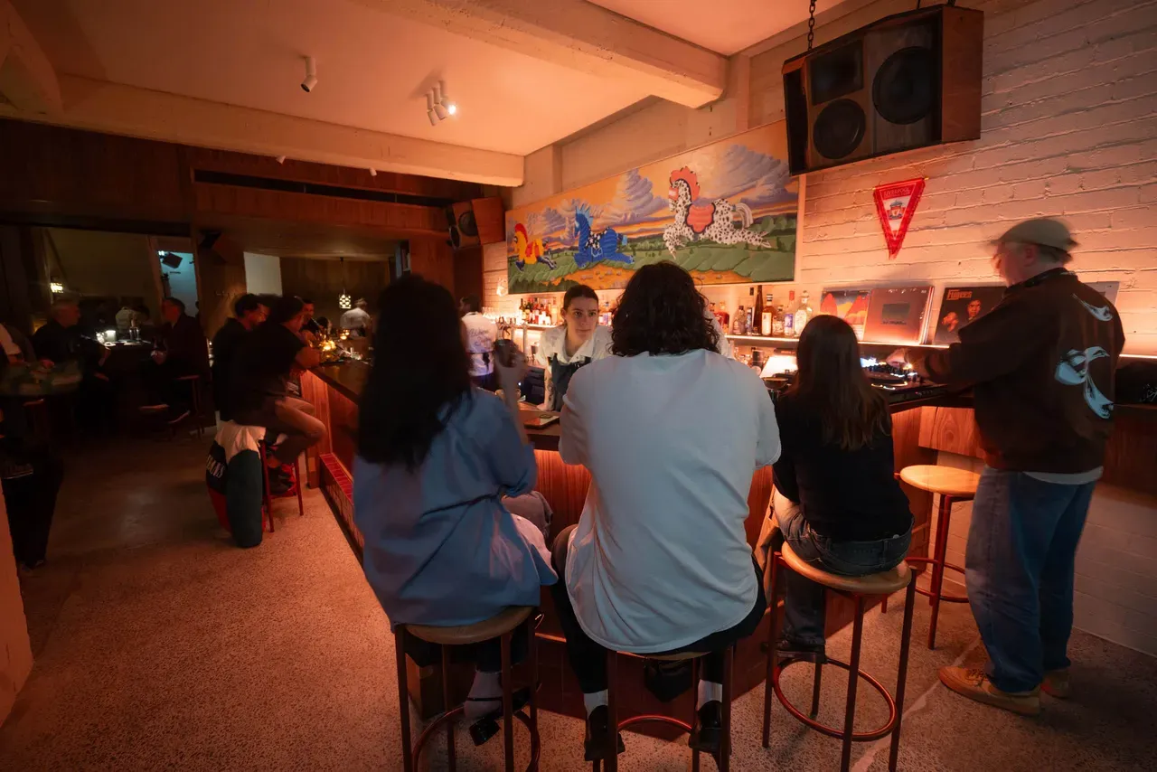 The second bar from Caretaker's Cottage, Three Horses shows the city's bar scene is very much alive.