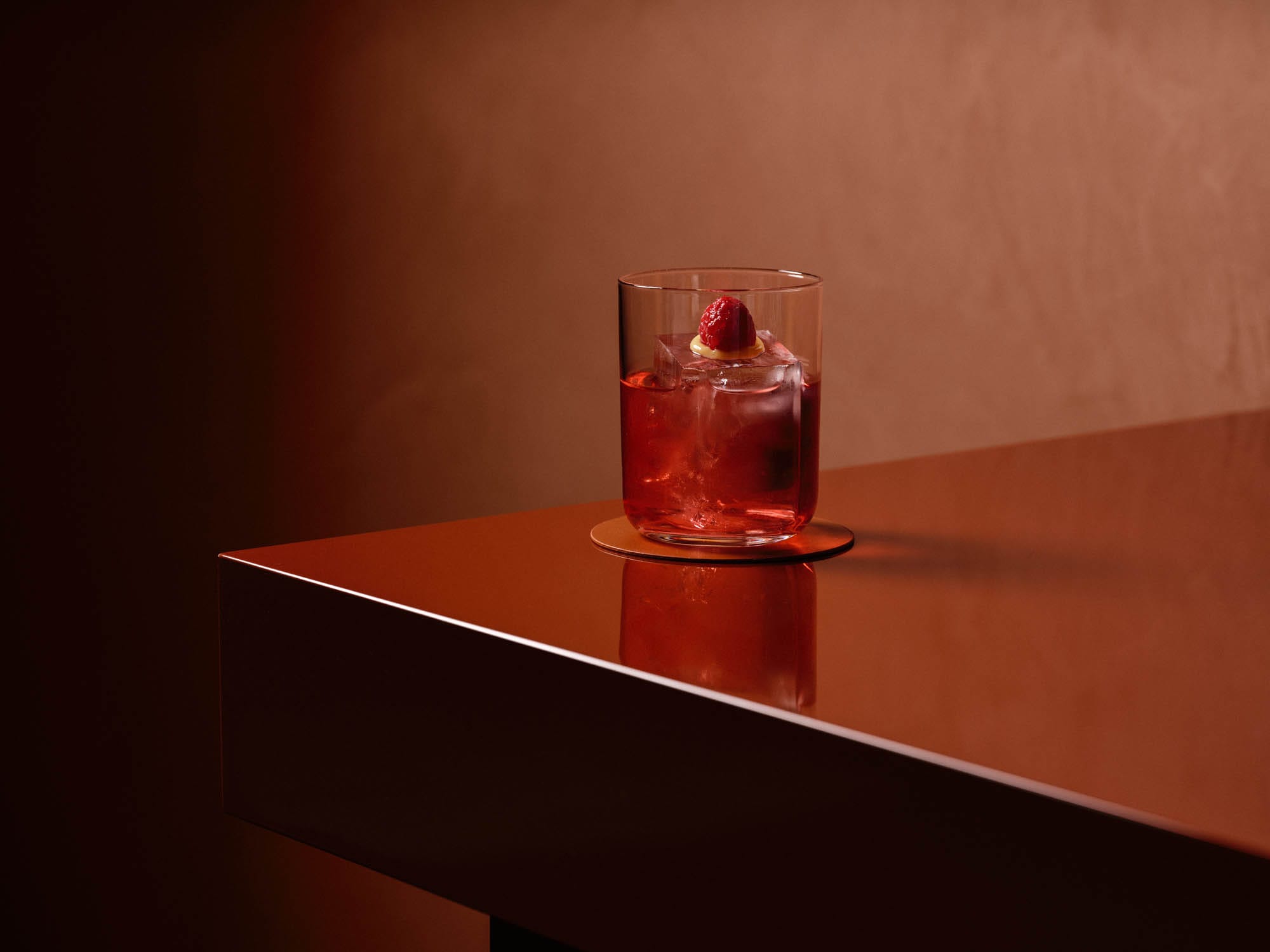 The Peach Melba at Bar Tilda, created by Darren Leaney. Photo: Steve Woodburn/Supplied