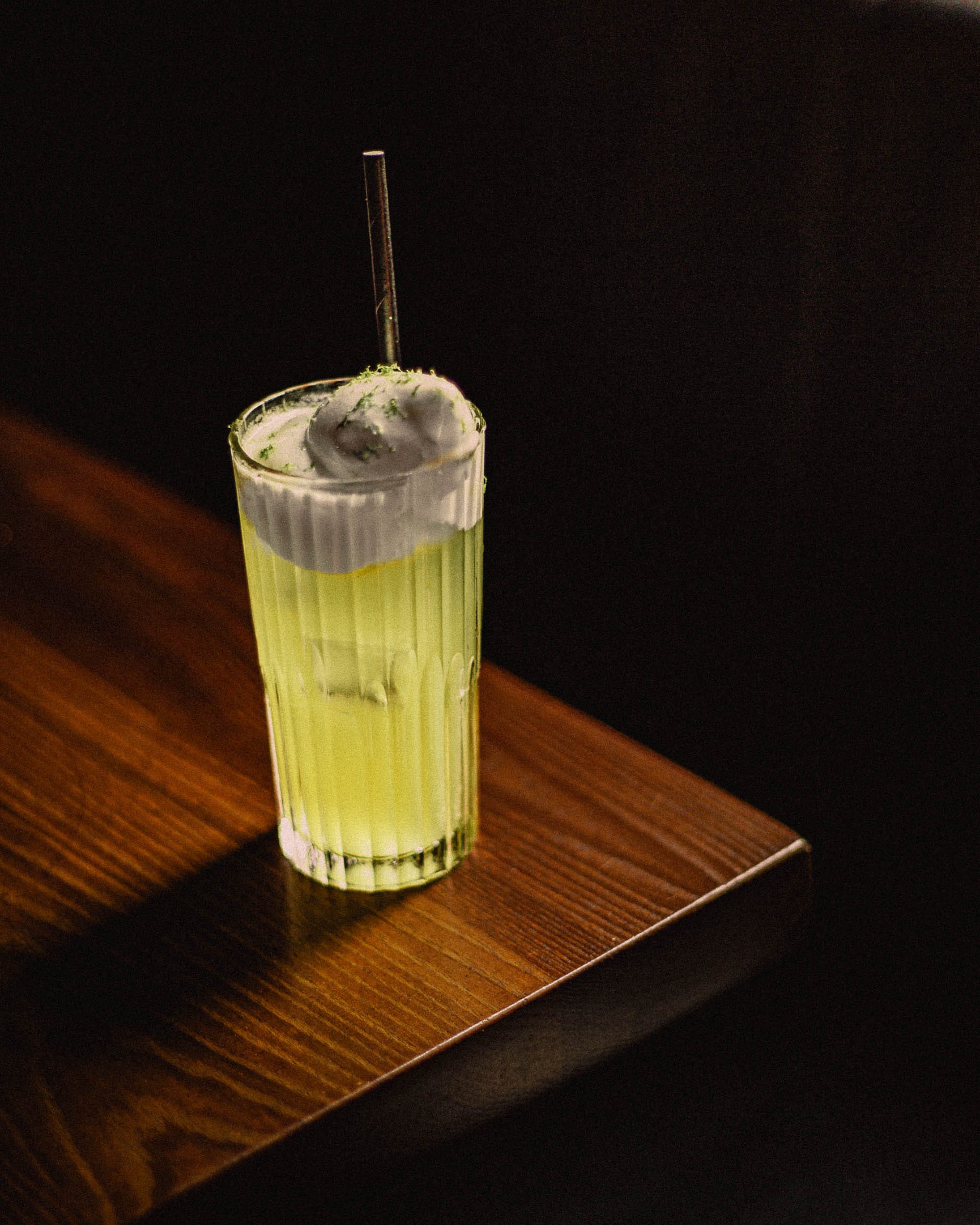 The Key Lime Splice Cocktail at Leonardo's. Photo: Supplied