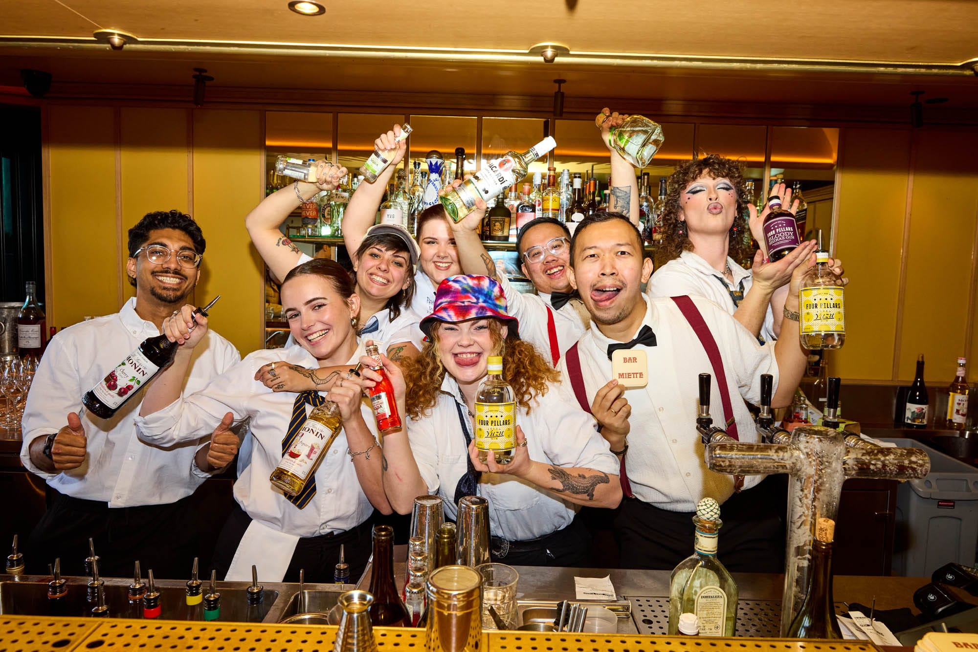 The class of 2025. Photo: Bartenders' Weekender/Harrison Moss
