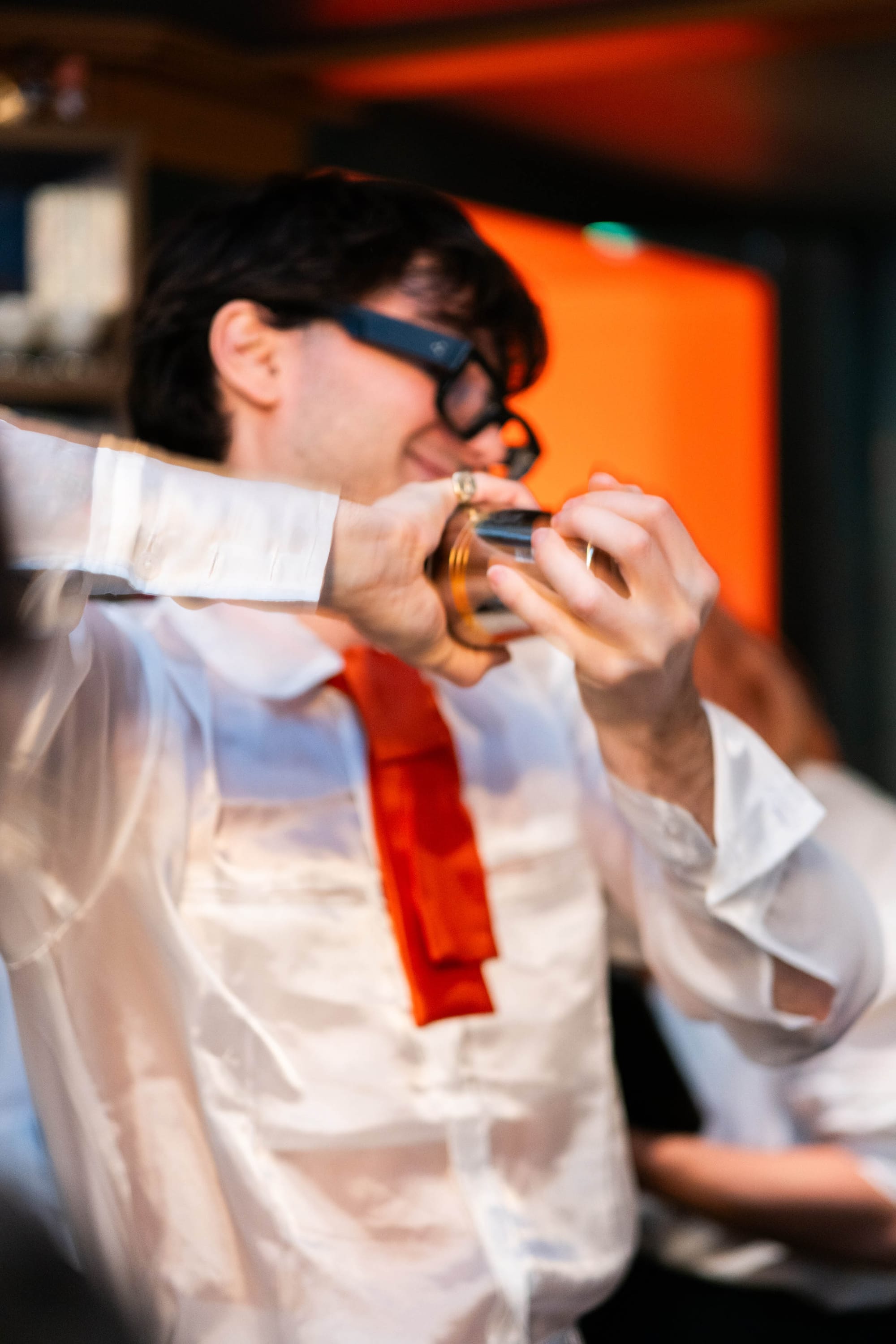 Harrison Kenney at Abstract Bistrot Paris. Photo: Supplied