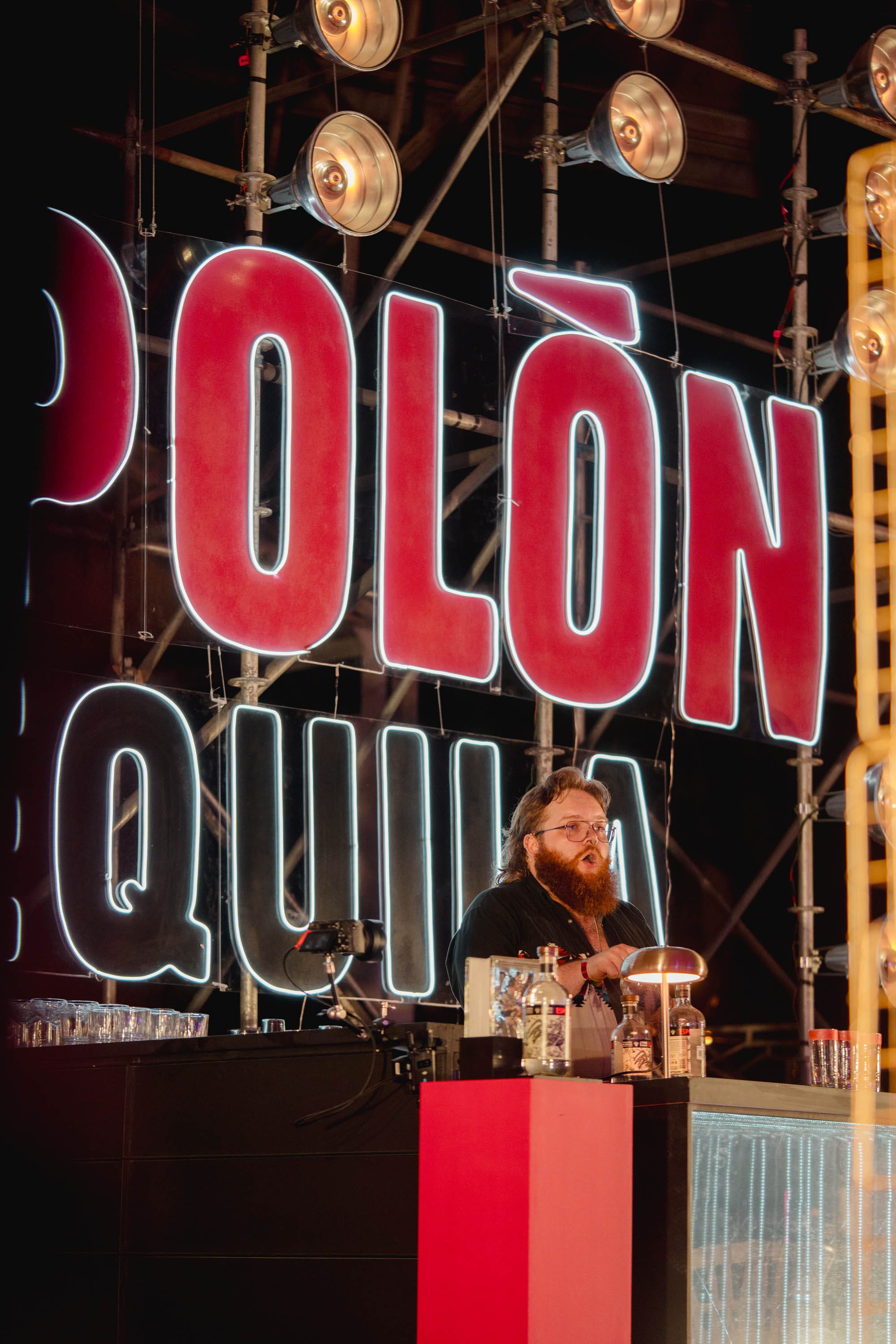 Jackson on stage in Mexico. Photo: Supplied