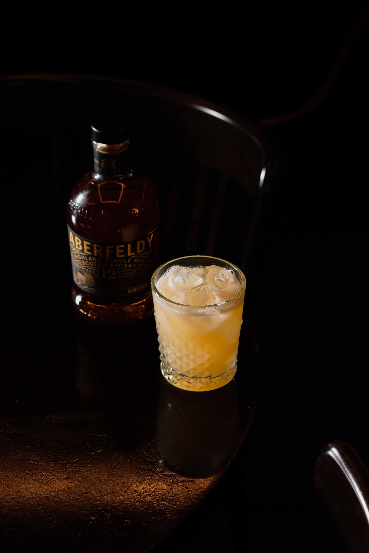 The Swinging Cat's Copper Queen is an Old Fashioned with a twist