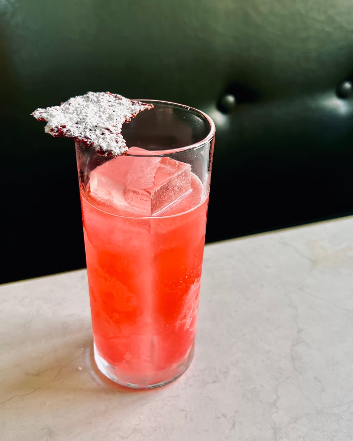 Get the recipe for this Bar Rochford disco drink, Soul Makossa