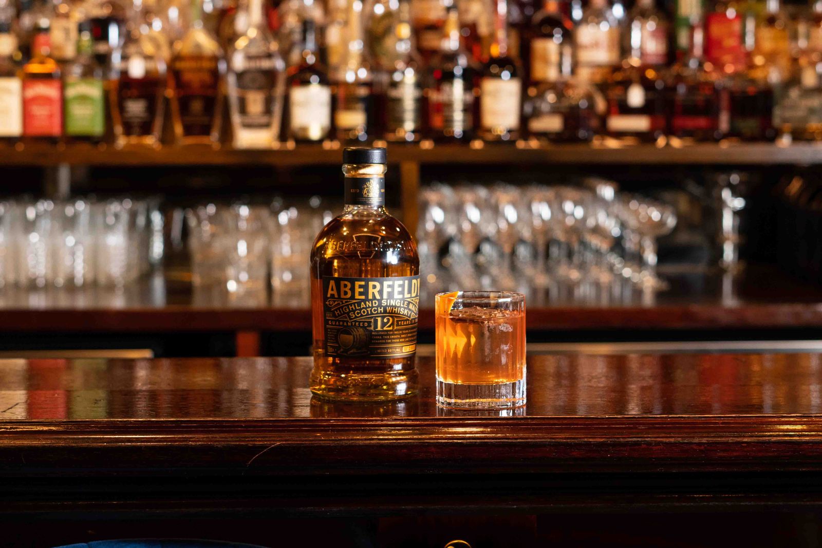 Jolene's Bittersweet cocktail is a Penicillin riff