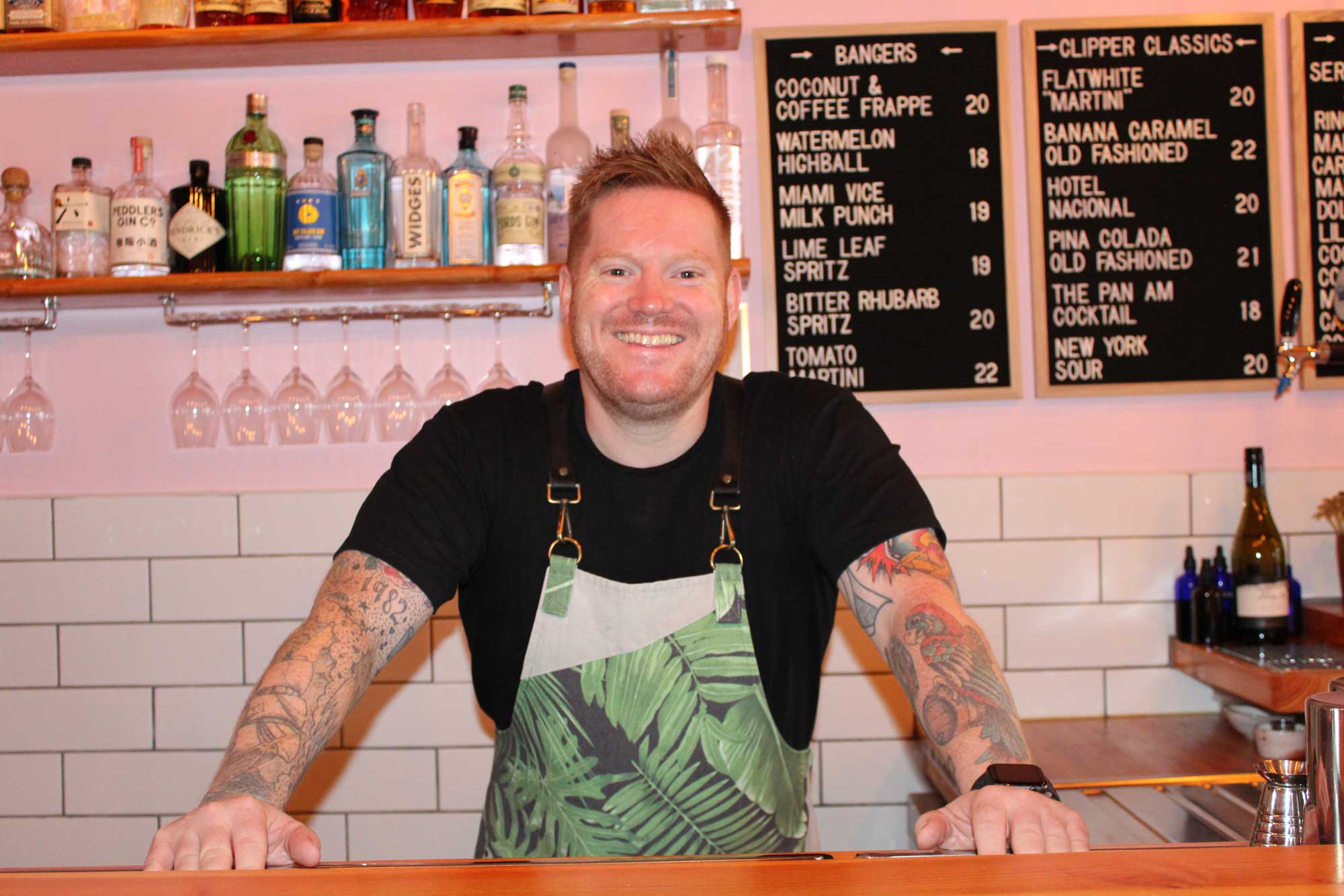 Look inside Clipper Auckland, and get their clarified Miami Vice recipe