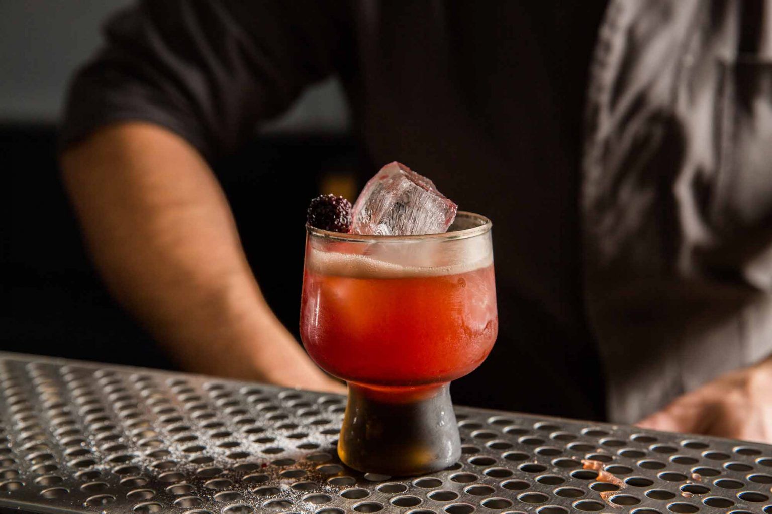 Amaro and creme de mure mark the H.S.L Special a standout