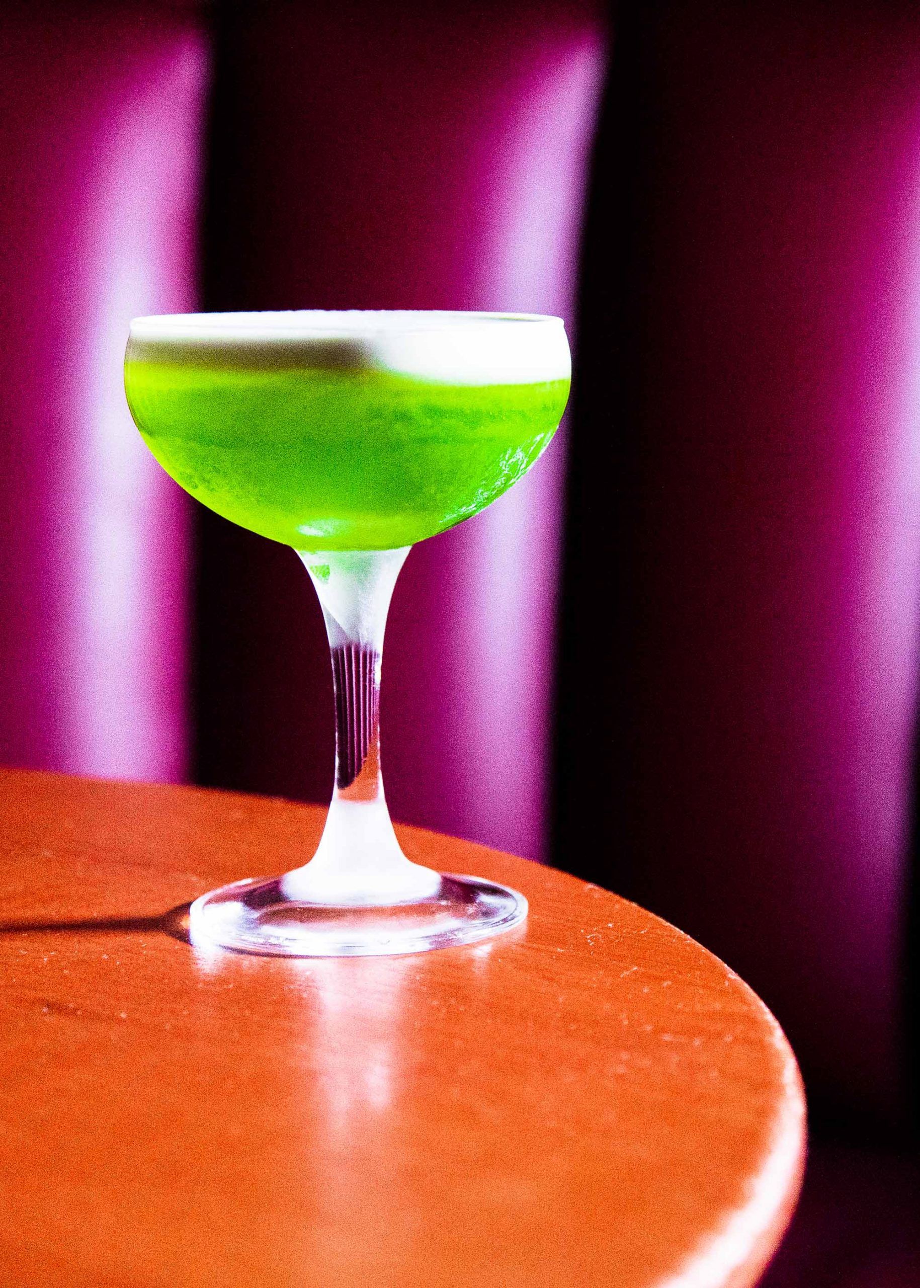 Matcha tea plays a starring role for this bourbon sipper