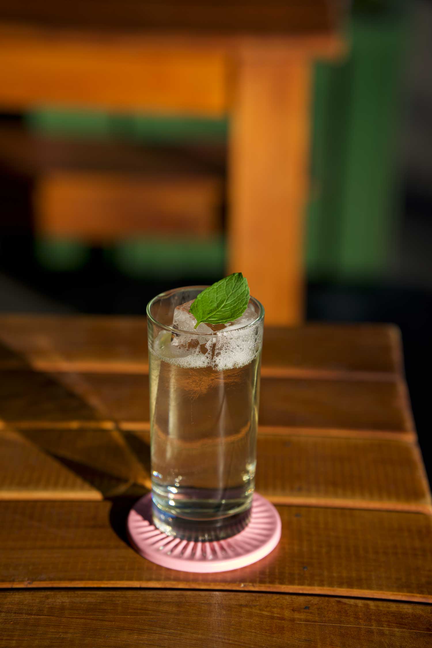 How Barney Toy makes Clipper's clarified Mojito riff, the Fancy Cuban Highball
