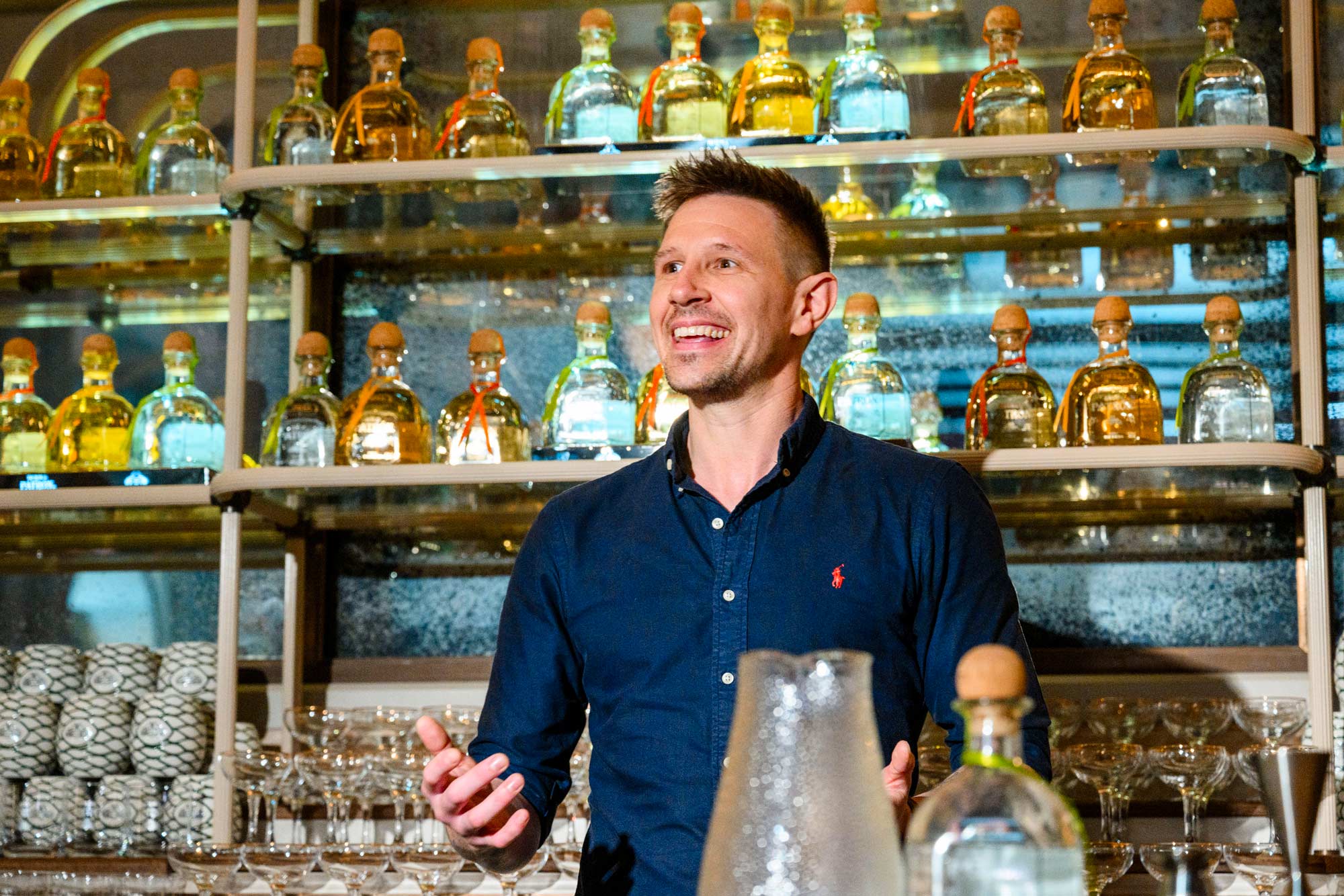 Alex Boonat the national final of 2022 Patrón Perfectionists. Photo: Christopher Pearce.