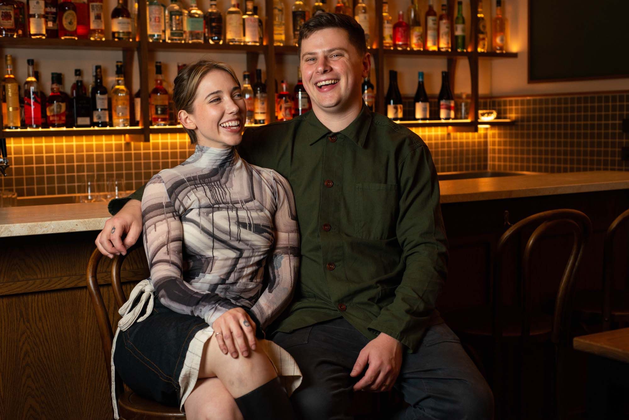 Owners Dani and Oska Whitehart. Photo: Supplied
