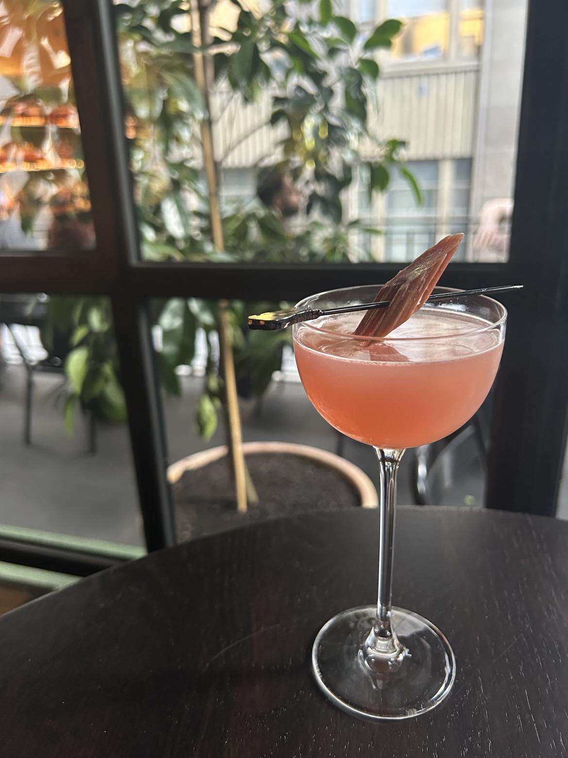 This Raspberry cocktail at Black Kite Commune has no raspberries in it