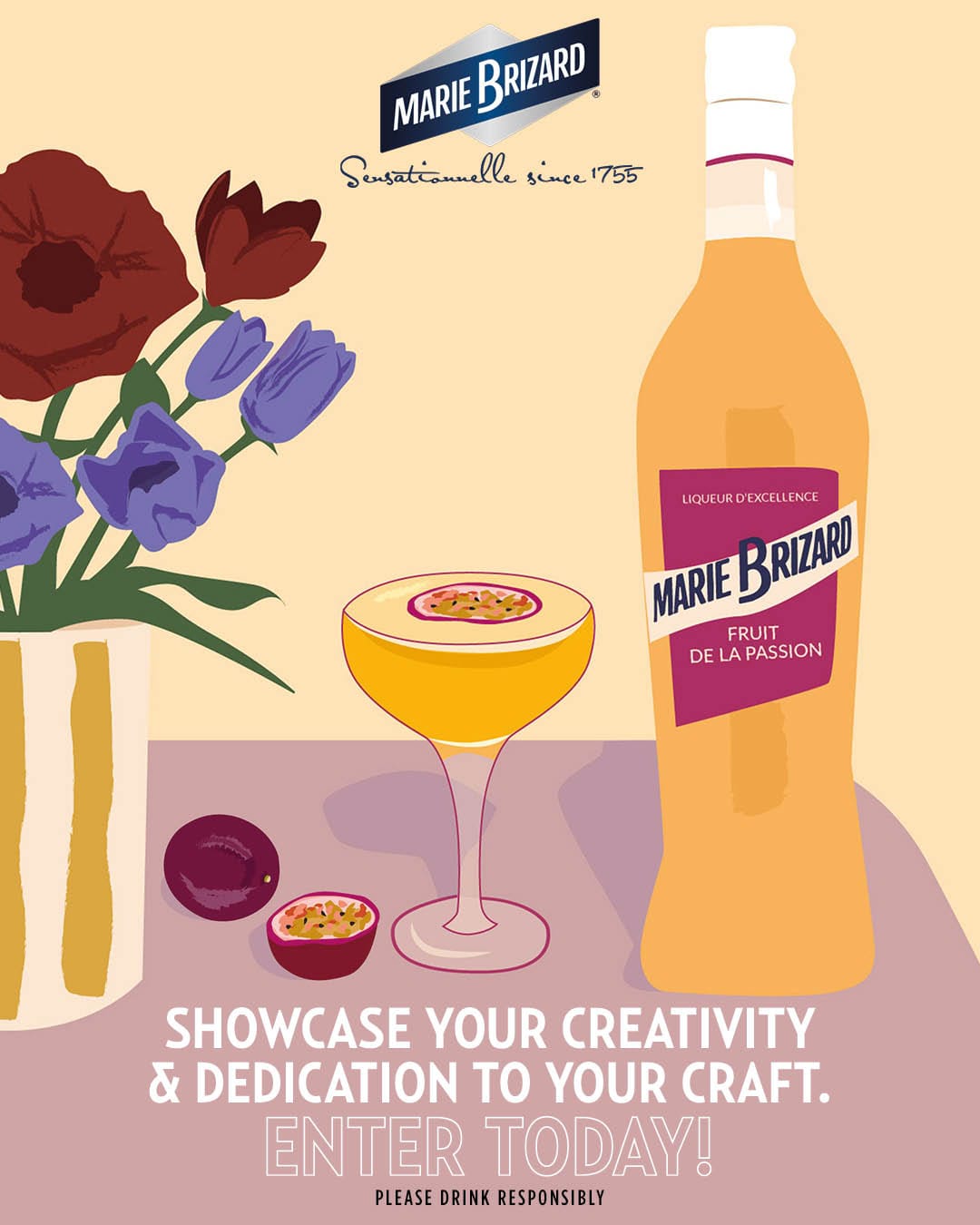 Advice and tips on how you can win the Marie Brizard cocktail comp (and $5,000)