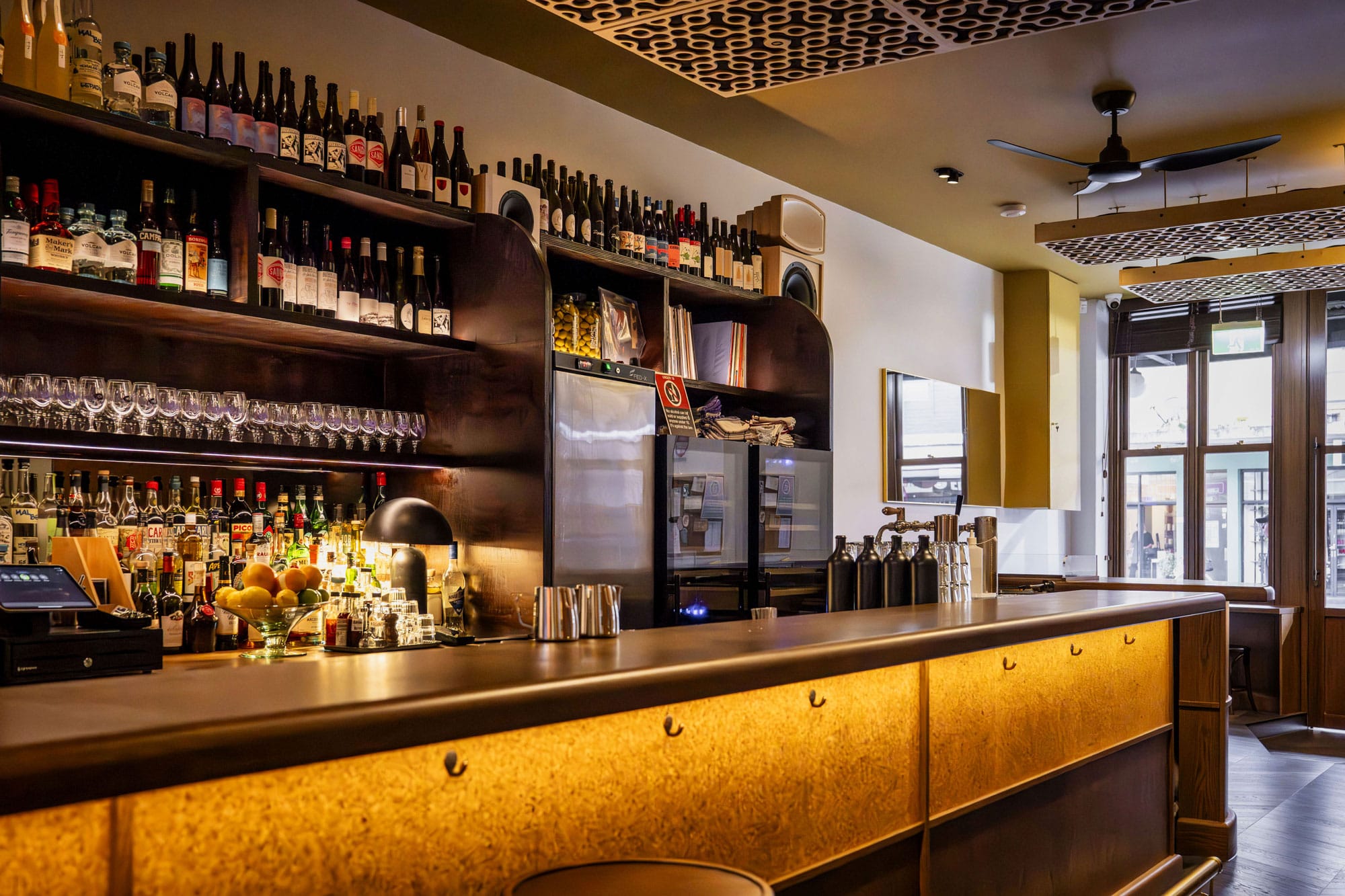 Inside Bar Demo in Newtown. Photo: Christopher Pearce/Boothby