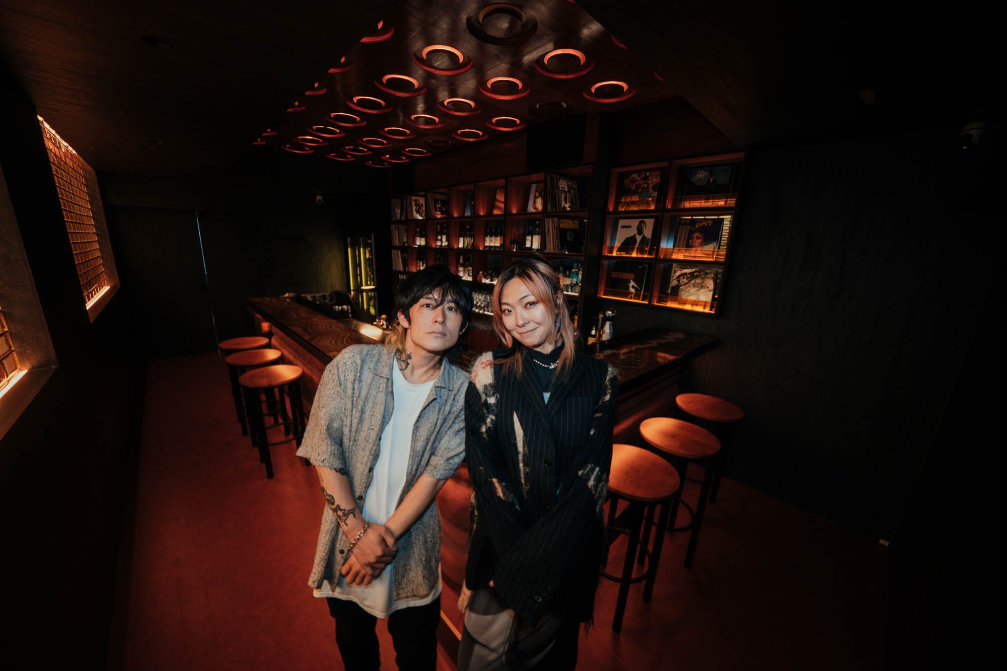 Masa Hisaike and Joey Tai at Bar Selecta. Photo: Heart Media/Supplied