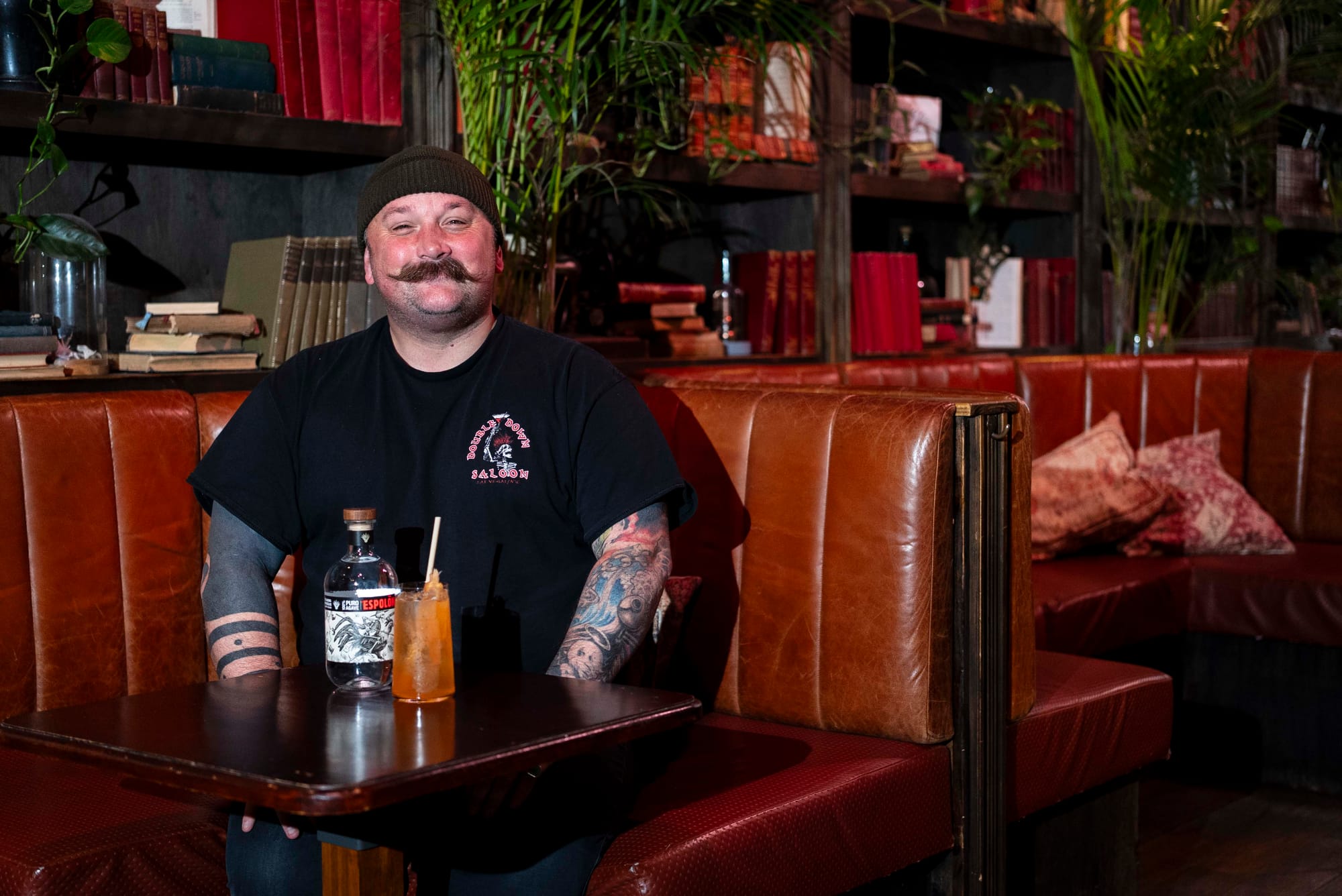 Jay Cozma at Old Mate's Place in Sydney. Photo: Boothby