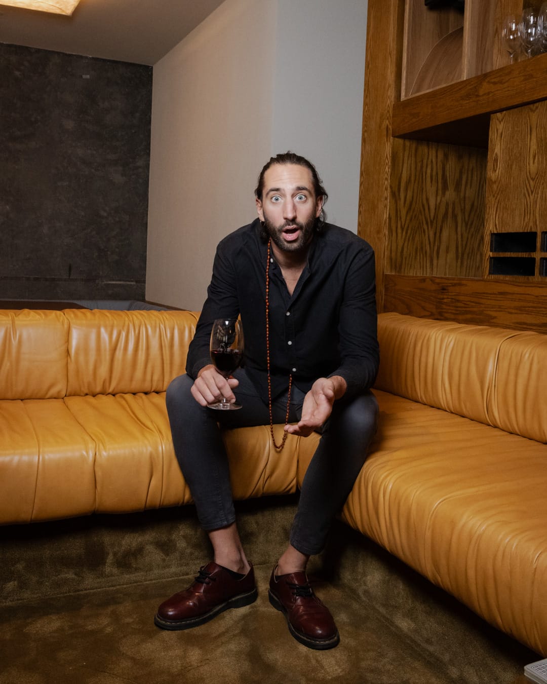 Luca Baioni at Latteria in Adelaide. Photo: Supplied