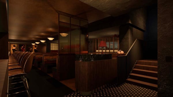 A render of what the Eau de Vie Sydney interior will look like when it opens this May.