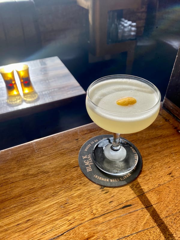 The Chandelier brings together elements of the Corpse Reviver and London Calling