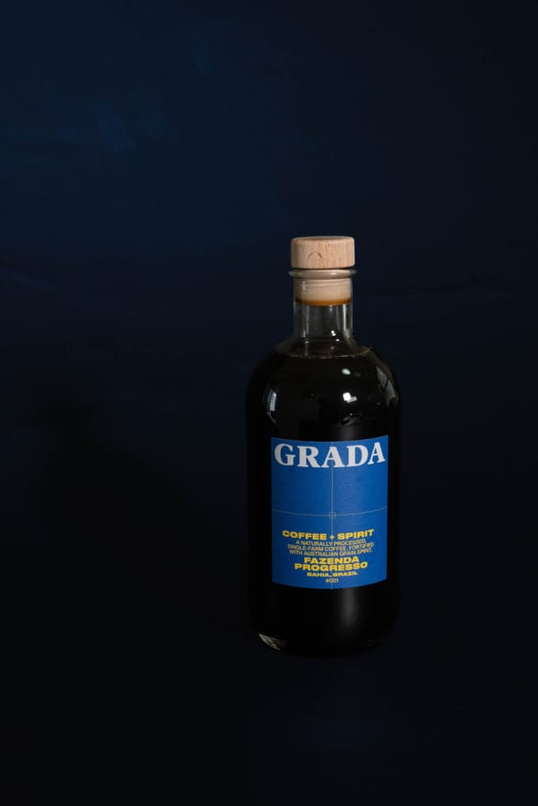 Grada Coffee + Spirit is a new spirit that celebrates single farm coffee. Photo: Boothby