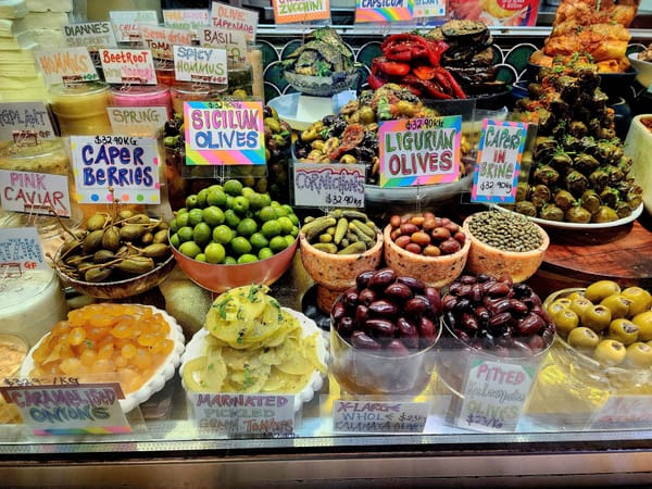 All of the olives at Queen Victoria Market in Melbourne. Photo: Photo: Dennis MacDonald/Shutterstock